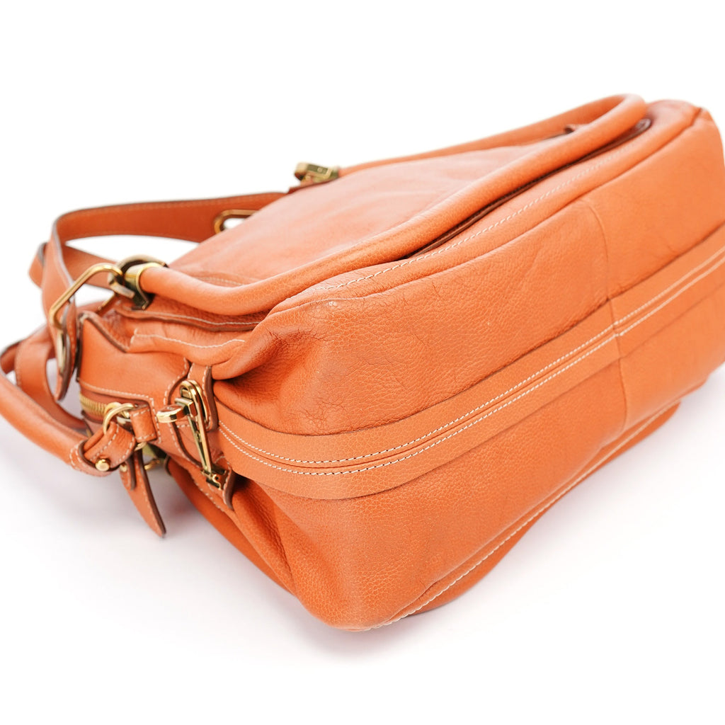 Light Brown Leather Paraty 2-Way Shoulder Bag