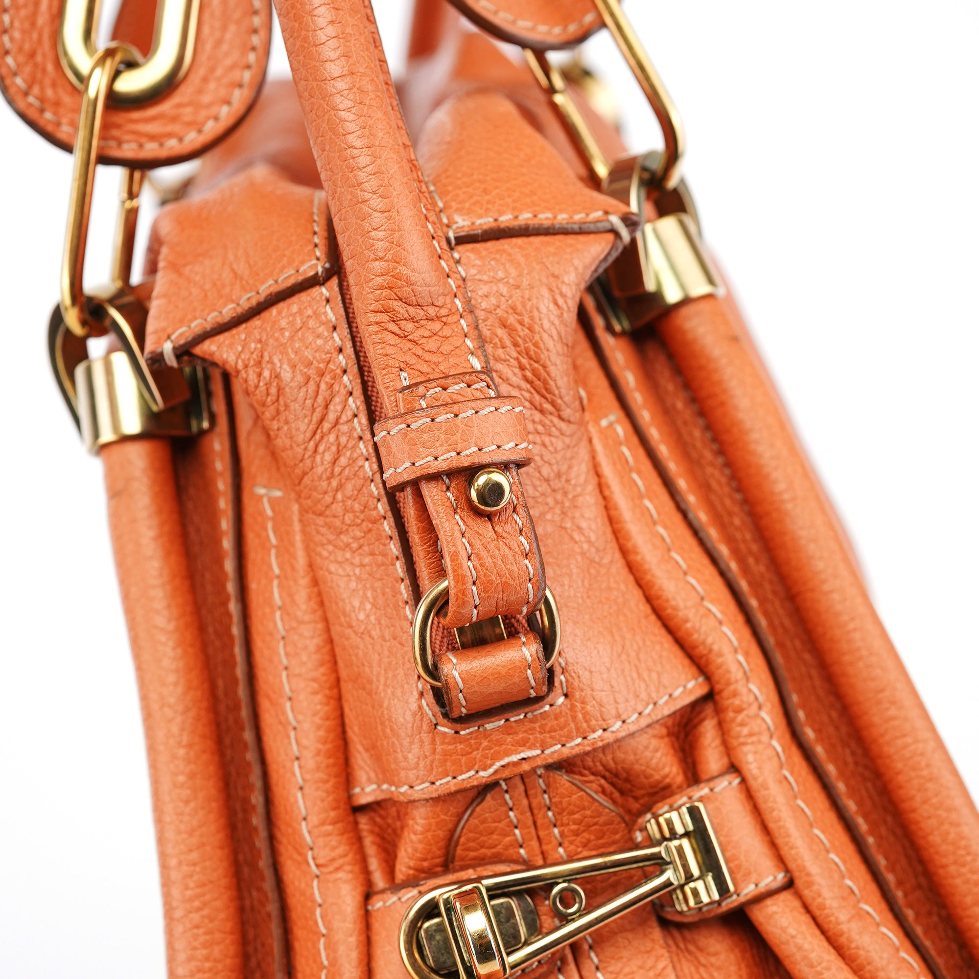 Light Brown Leather Paraty 2-Way Shoulder Bag