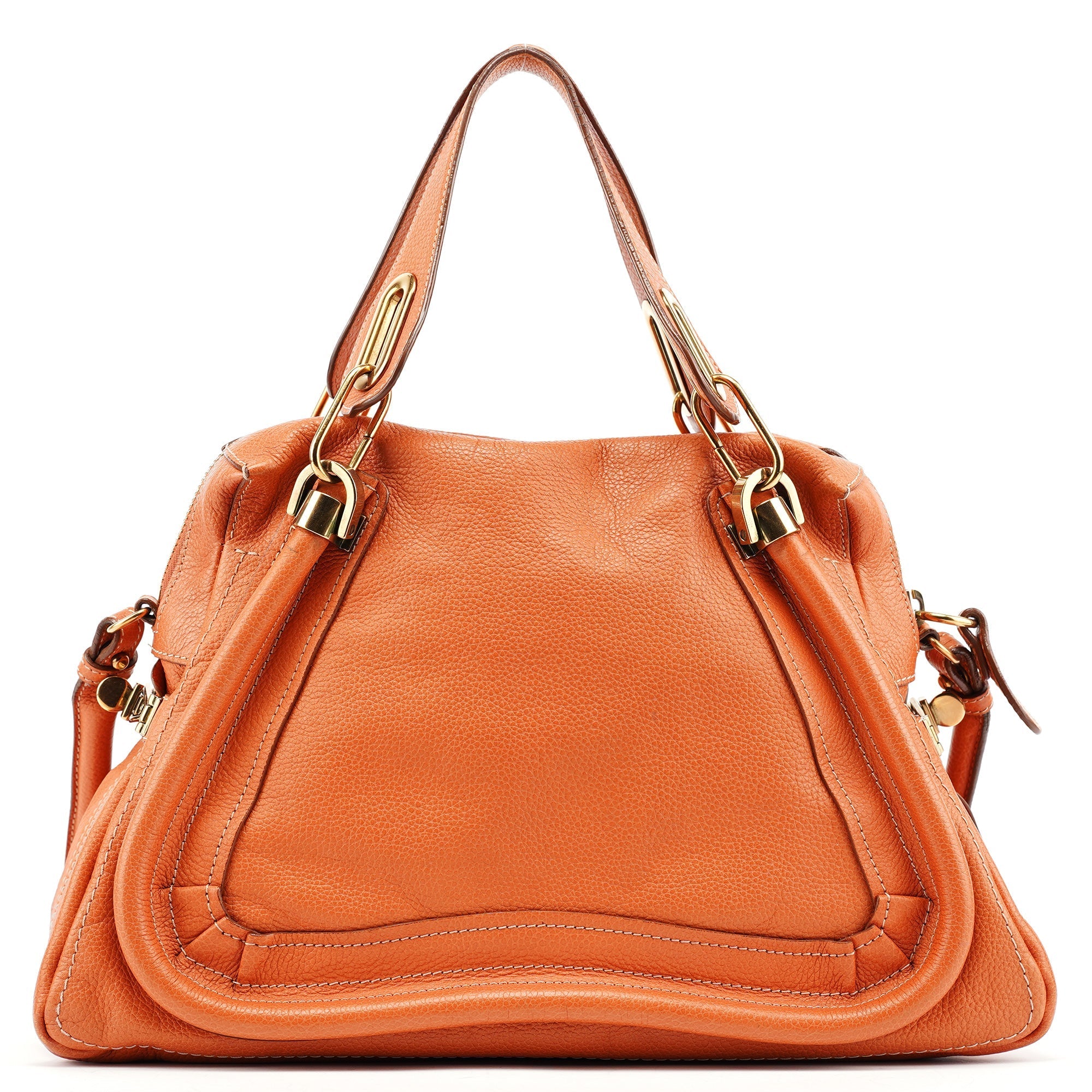 Light Brown Leather Paraty 2-Way Shoulder Bag