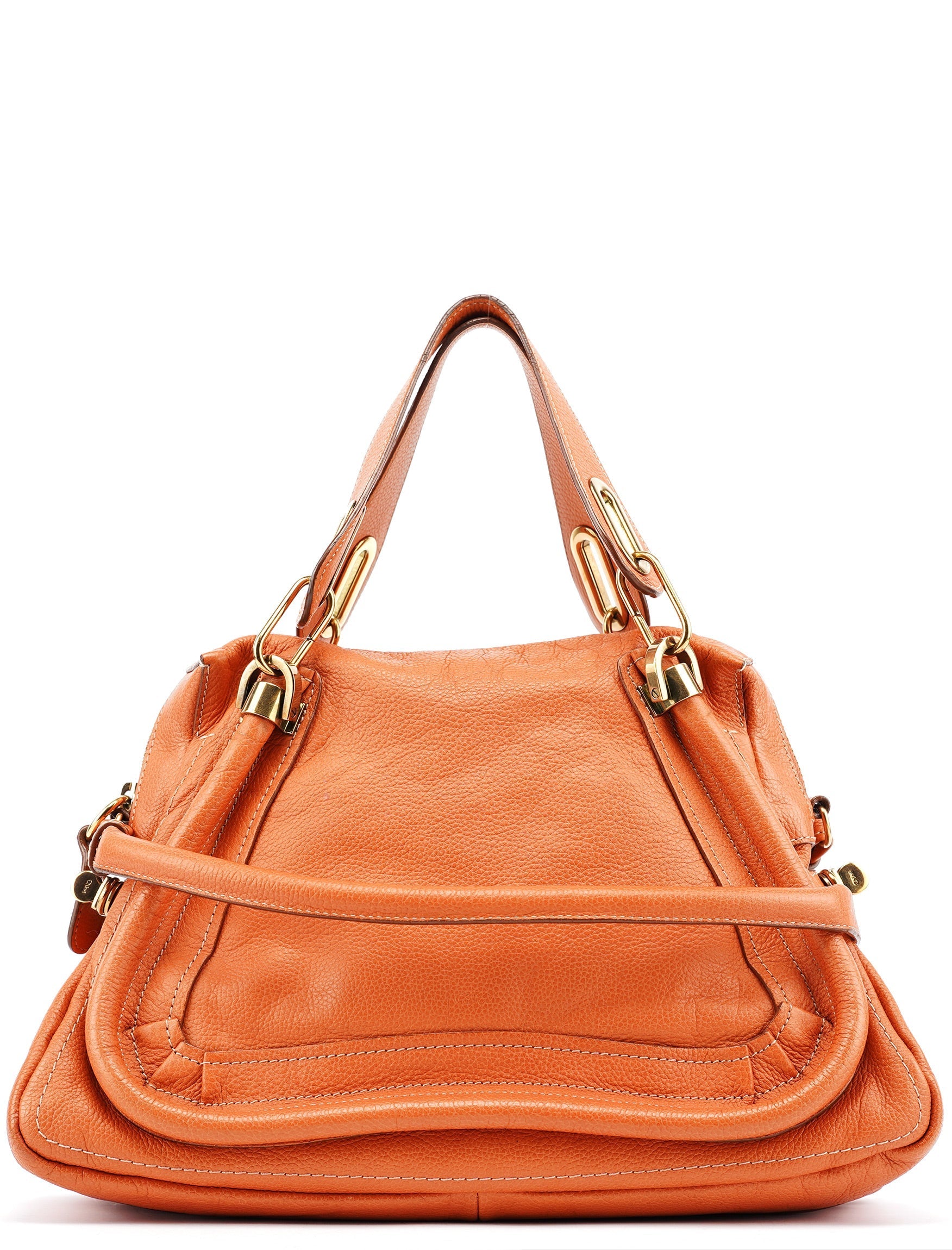 Light Brown Leather Paraty 2-Way Shoulder Bag