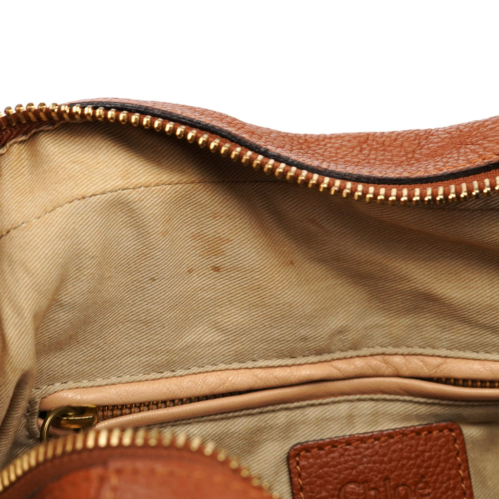 Light Brown Leather Paraty 2-Way Shoulder Bag