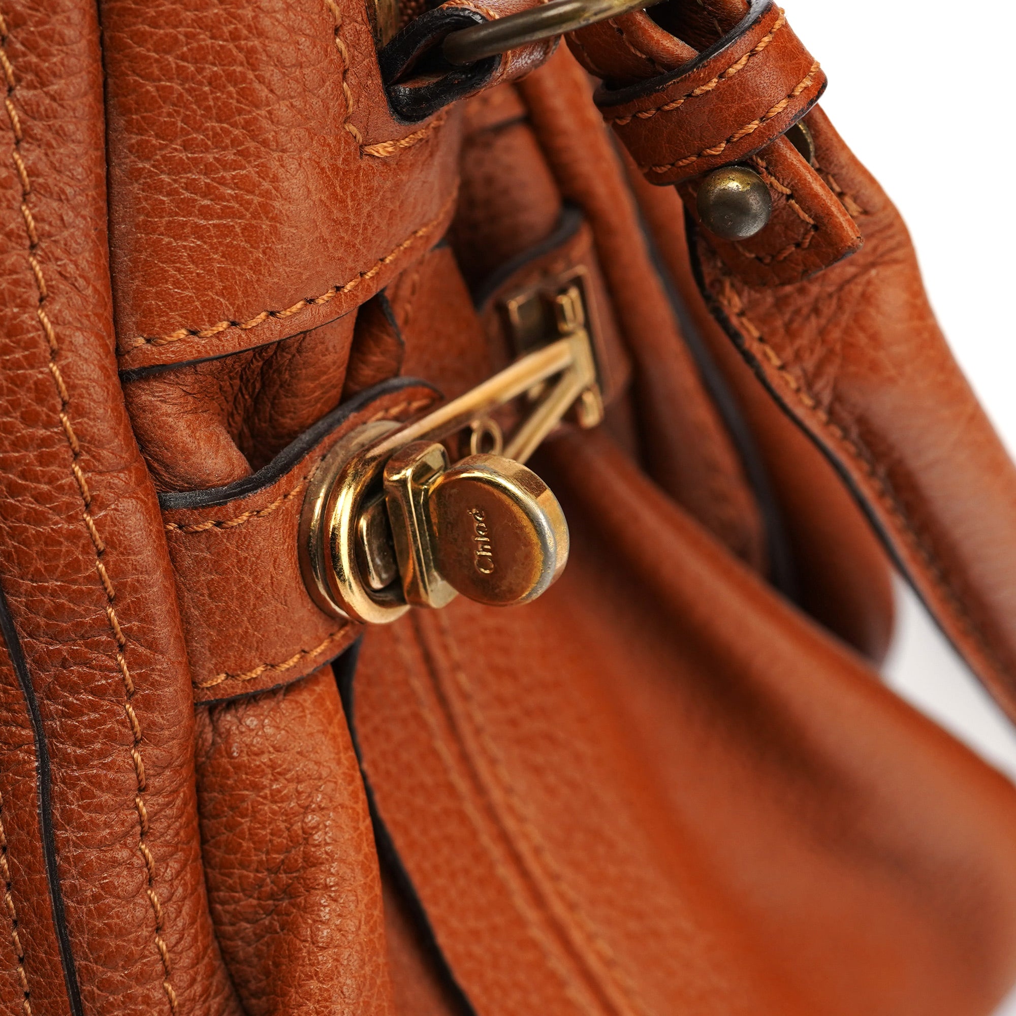 Light Brown Leather Paraty 2-Way Shoulder Bag