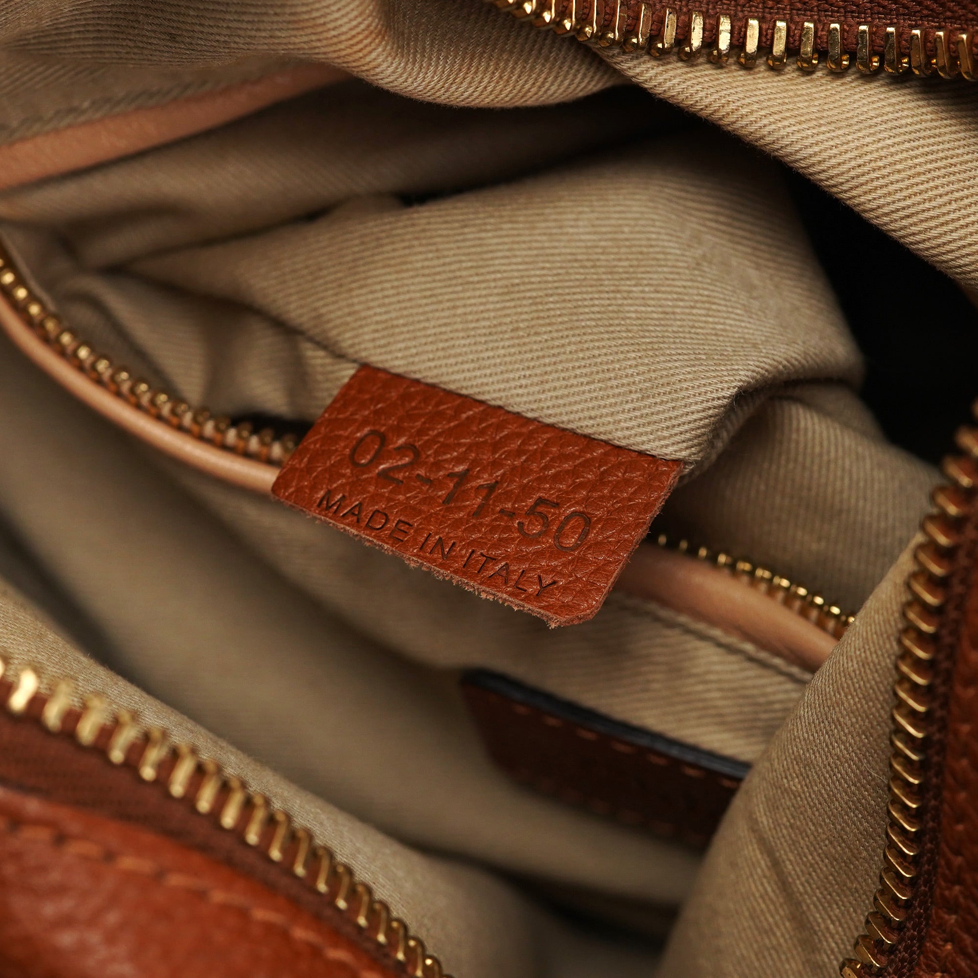 Light Brown Leather Paraty 2-Way Shoulder Bag