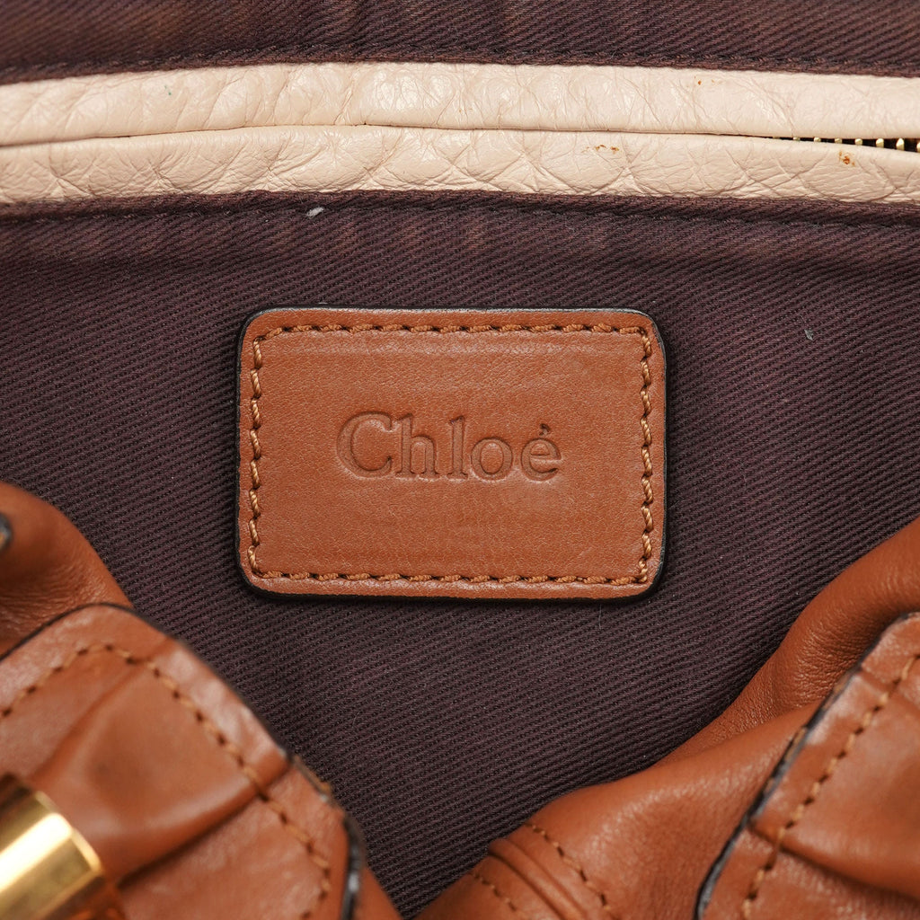 Light Brown Paraty 2-Way Shoulder Bag