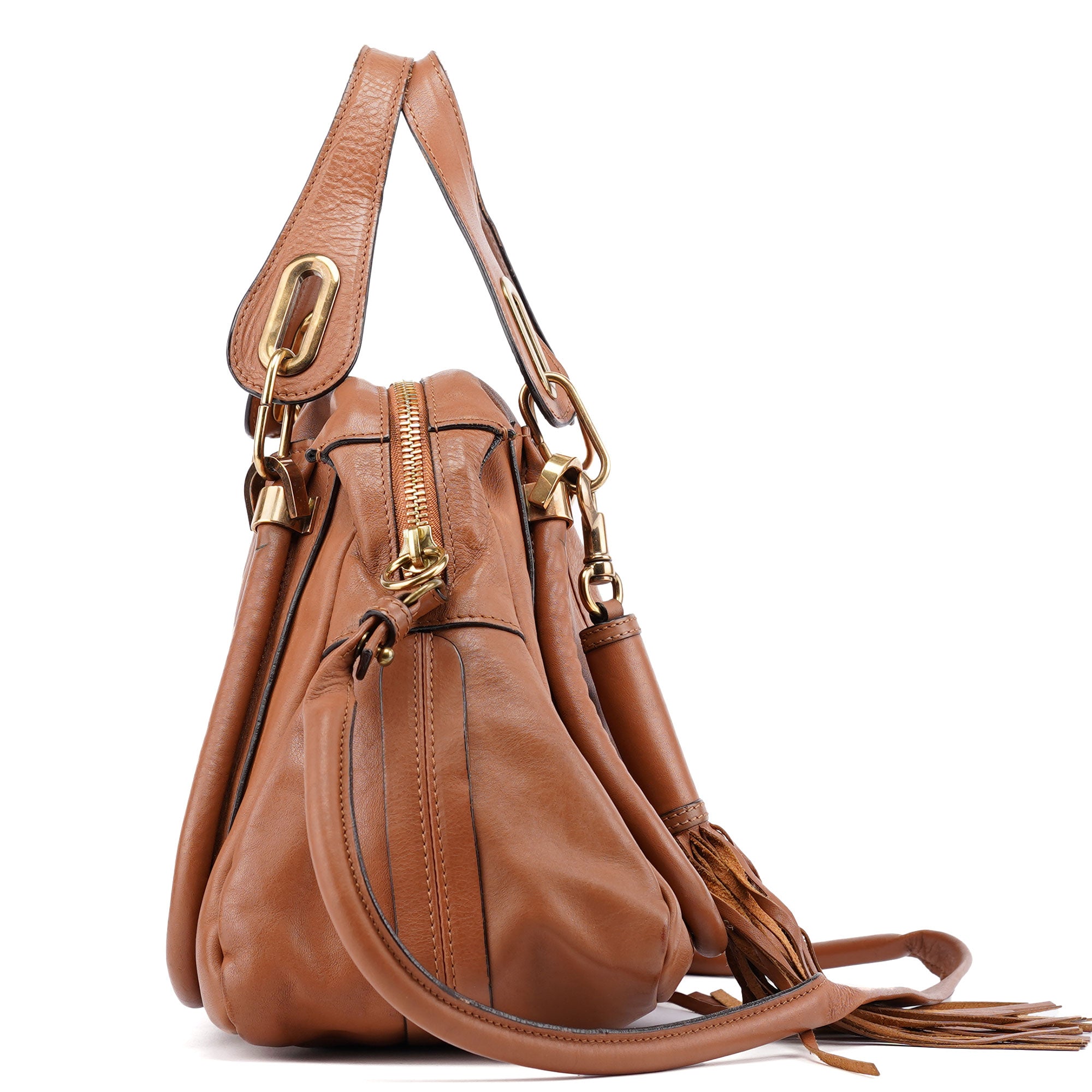 Light Brown Paraty 2-Way Shoulder Bag