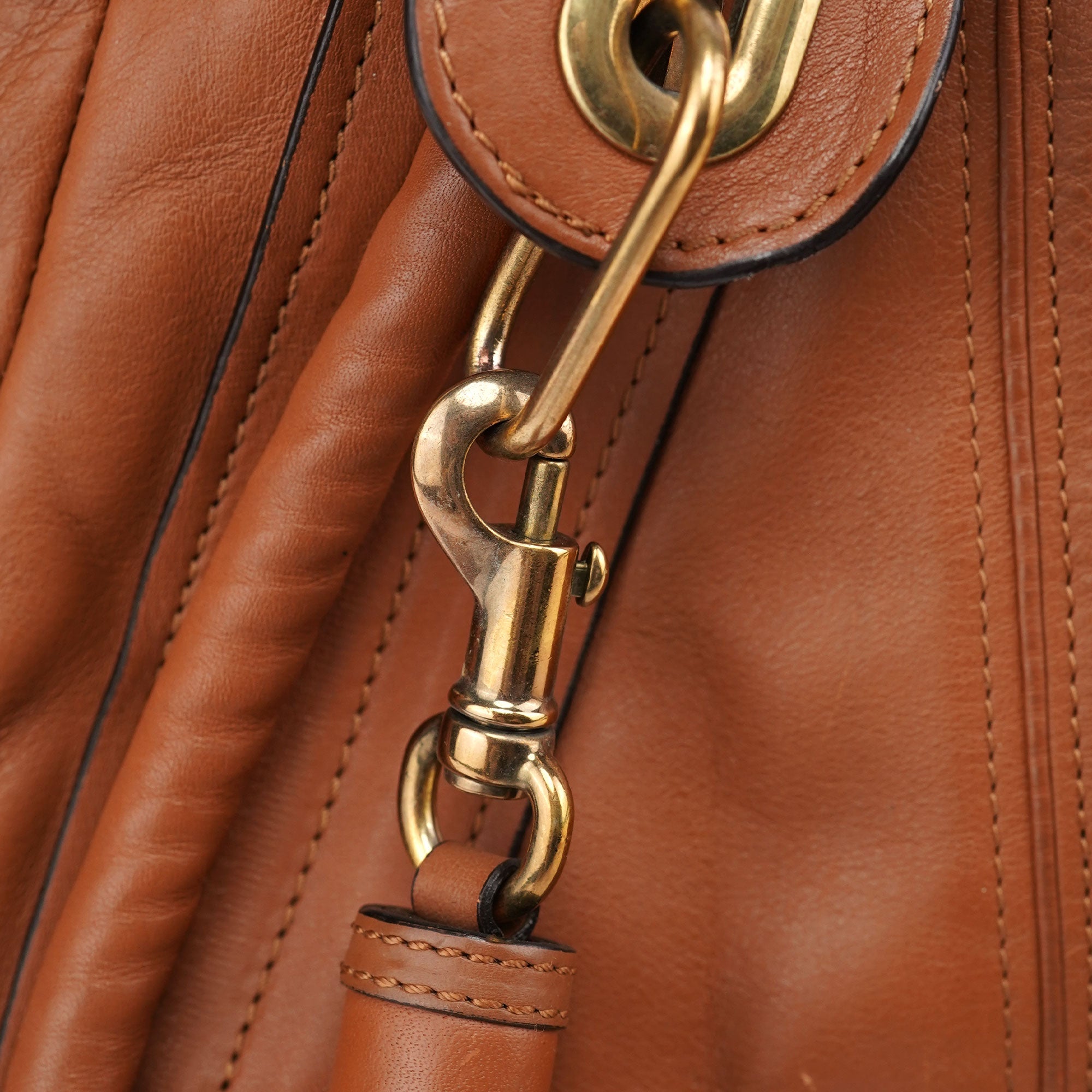 Light Brown Paraty 2-Way Shoulder Bag