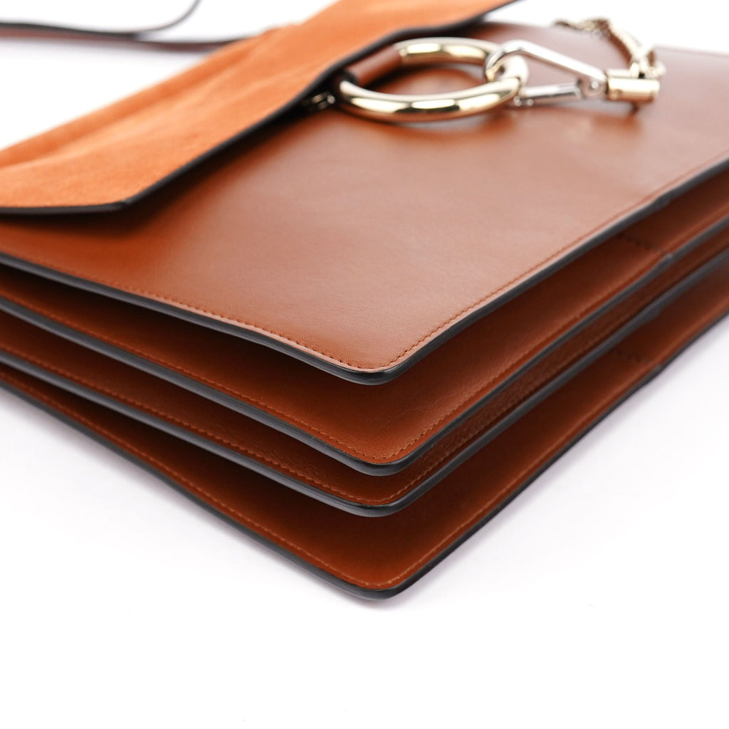 Light Brown Suede Boho Shoulder Bag