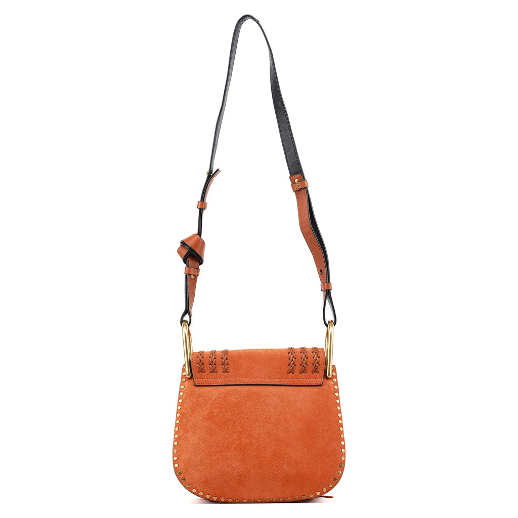 Light Brown Suede Leather Shoulder Bag