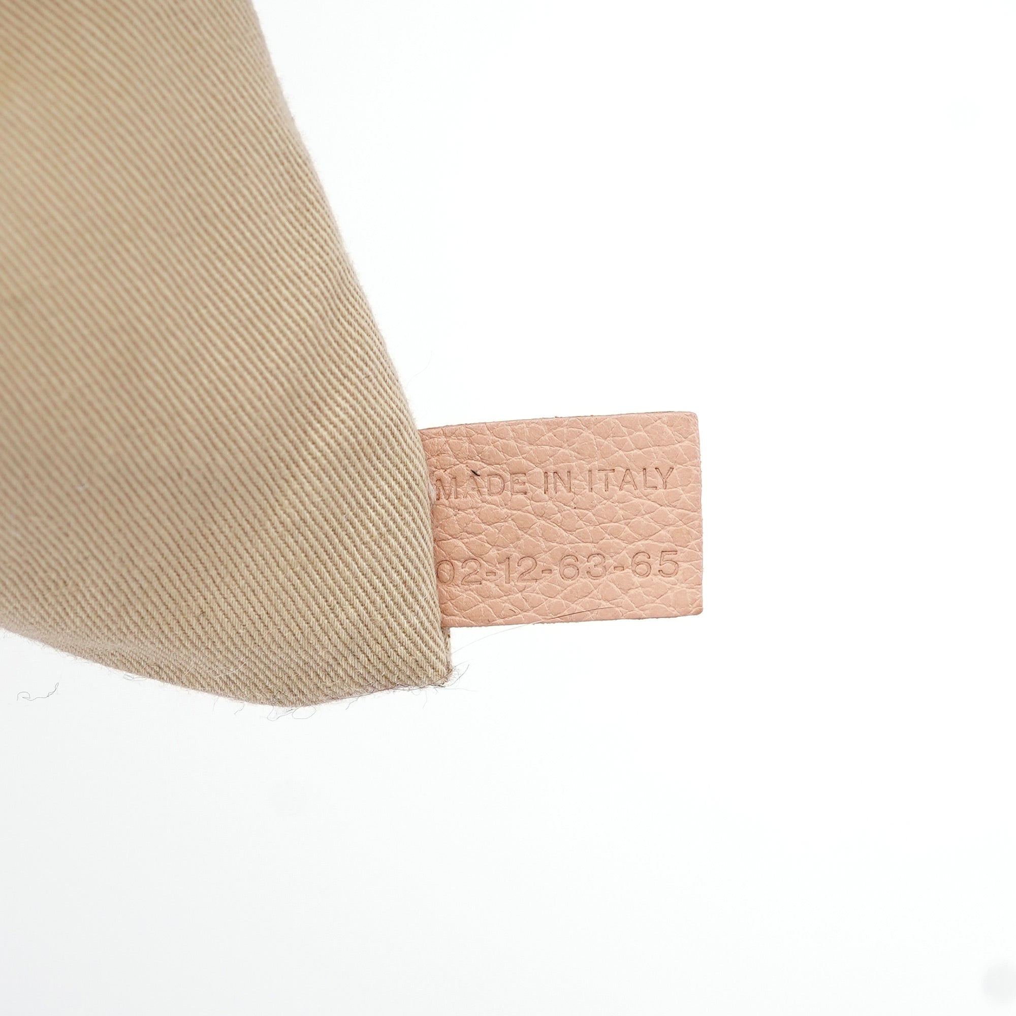 Light Pink Leather Paraty 2-Way Shoulder Bag