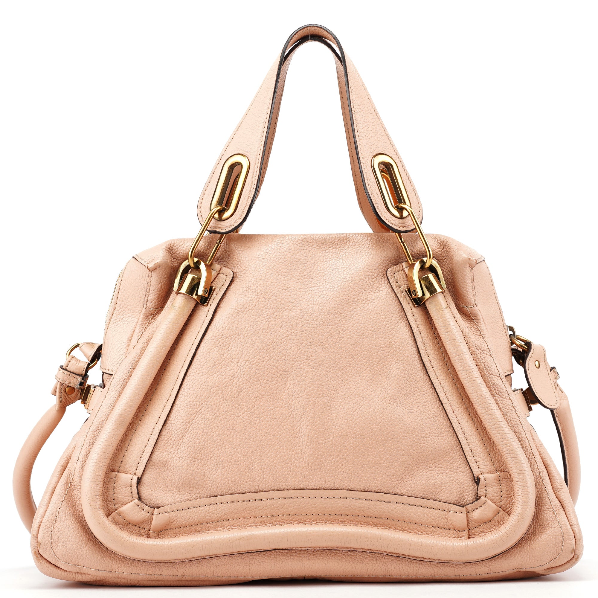 Light Pink Leather Paraty 2-Way Shoulder Bag