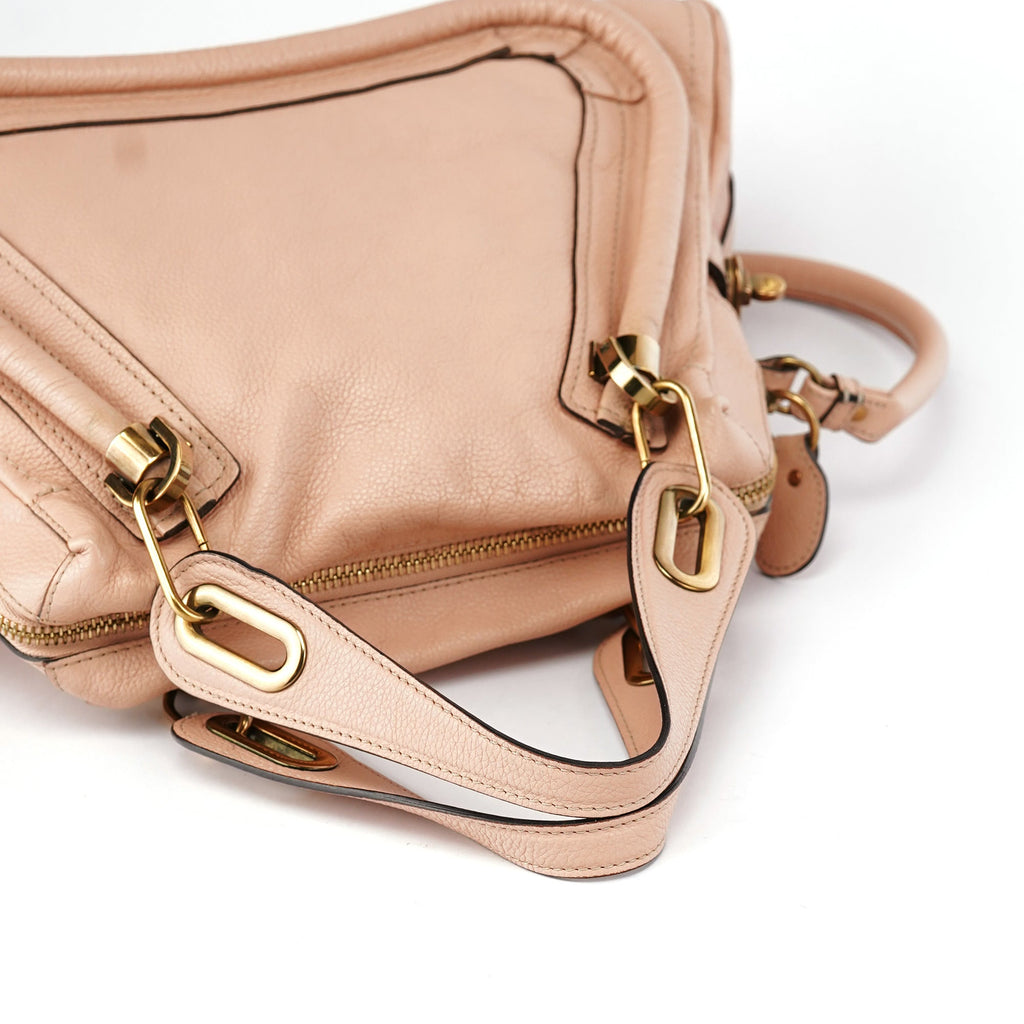 Light Pink Leather Paraty 2-Way Shoulder Bag