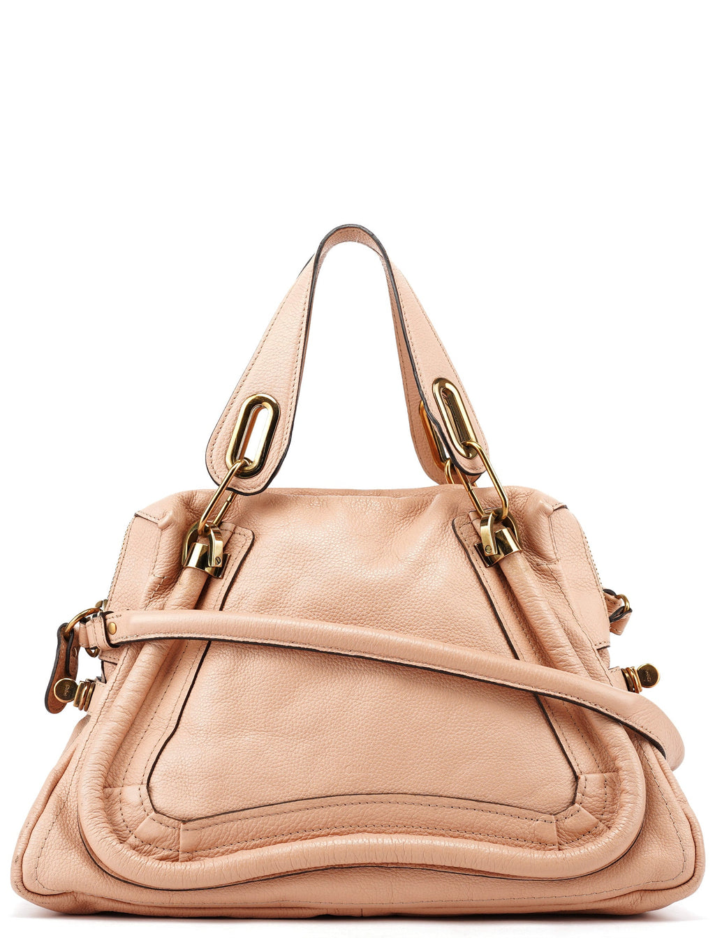 Light Pink Leather Paraty 2-Way Shoulder Bag
