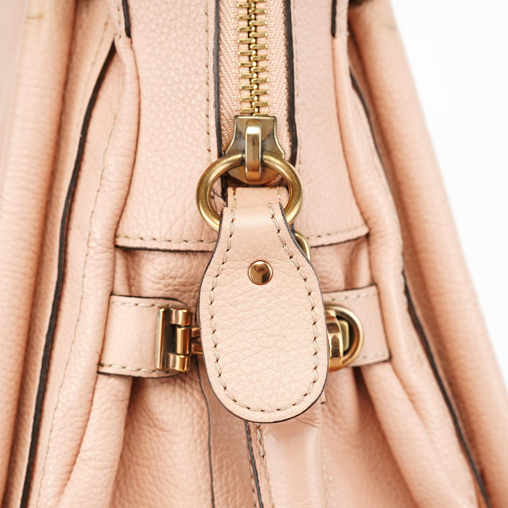 Light Pink Leather Paraty 2-Way Shoulder Bag