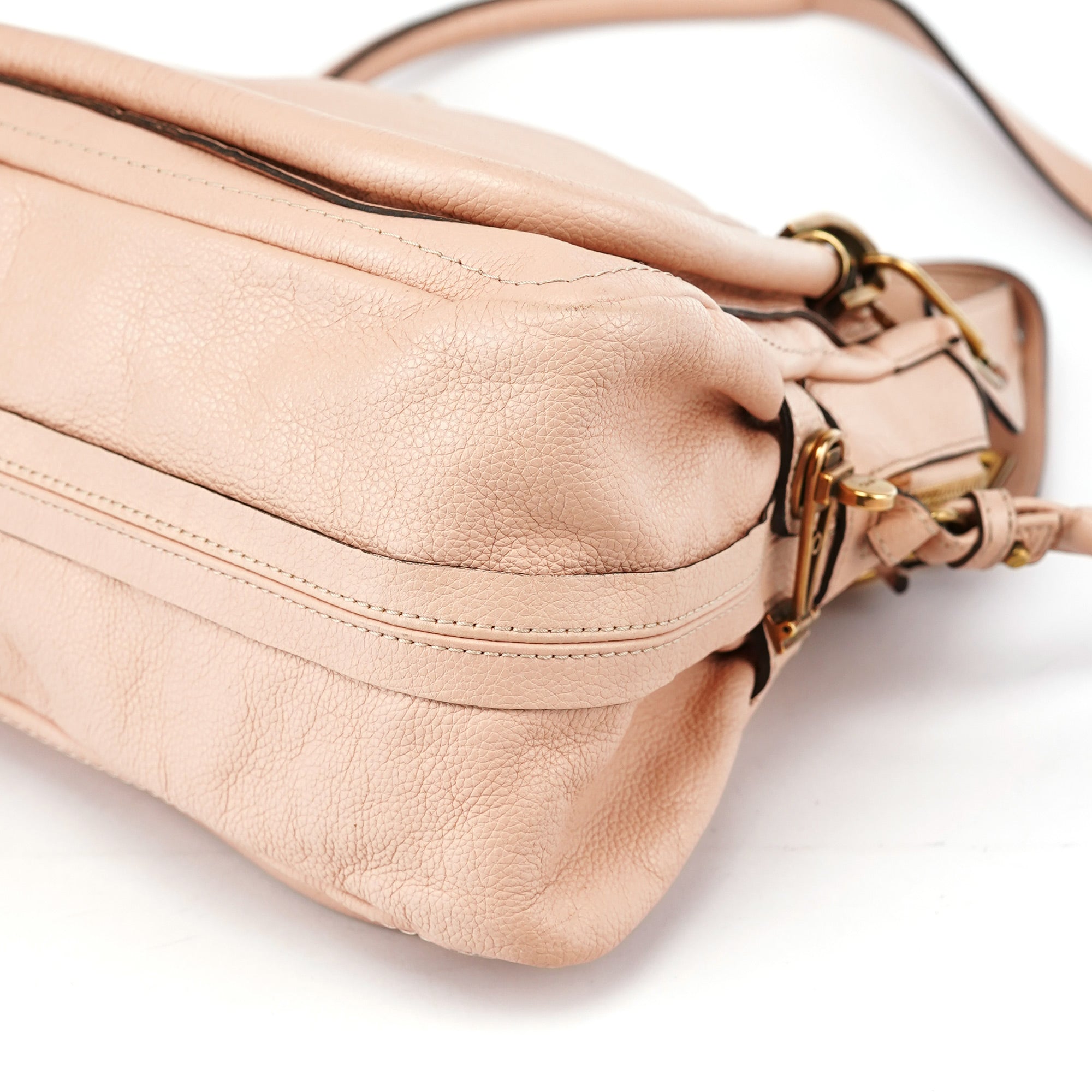 Light Pink Leather Paraty 2-Way Shoulder Bag