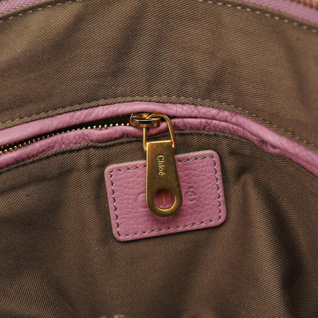 Lilac Leather Marcie 2-Way Bag