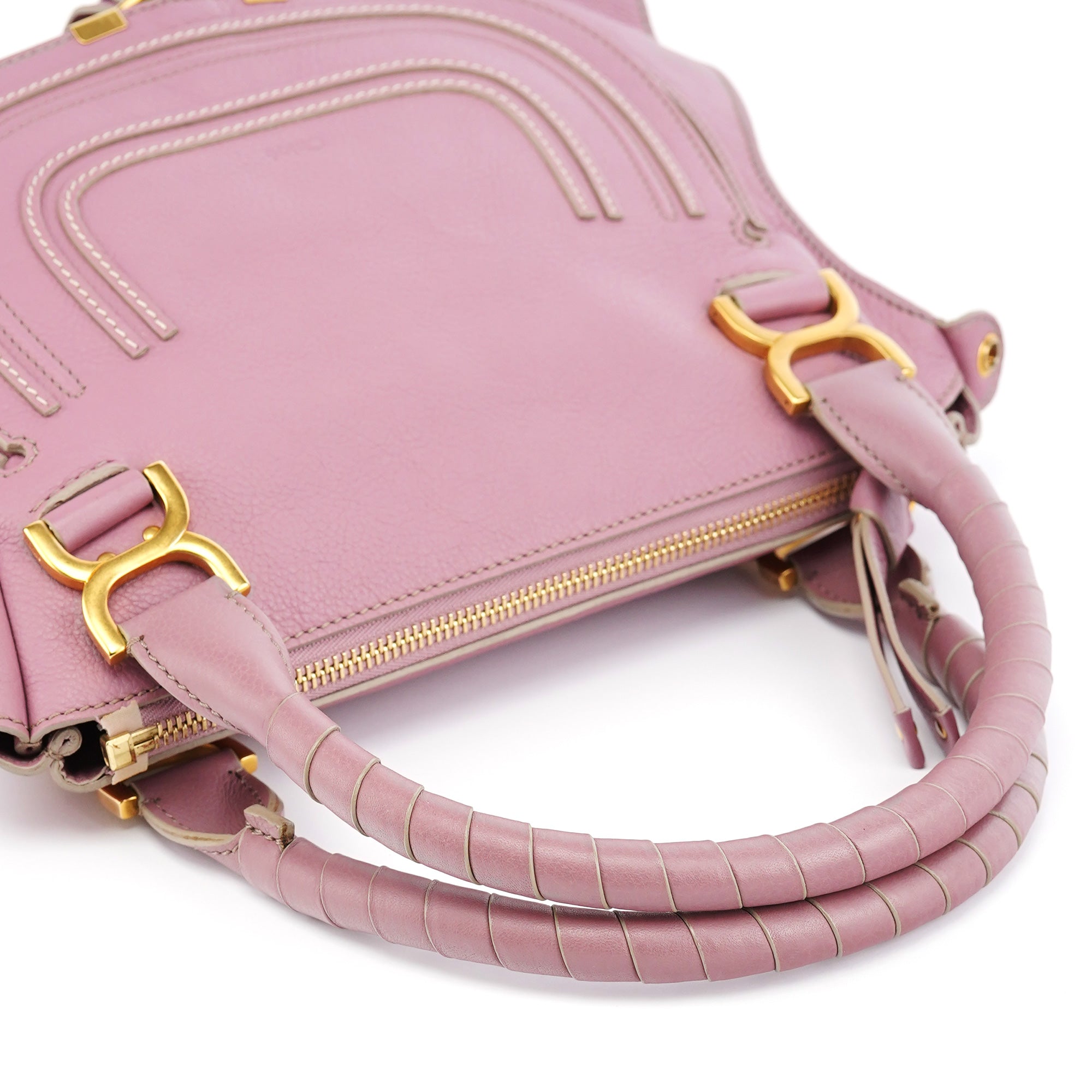 Lilac Leather Marcie 2-Way Bag