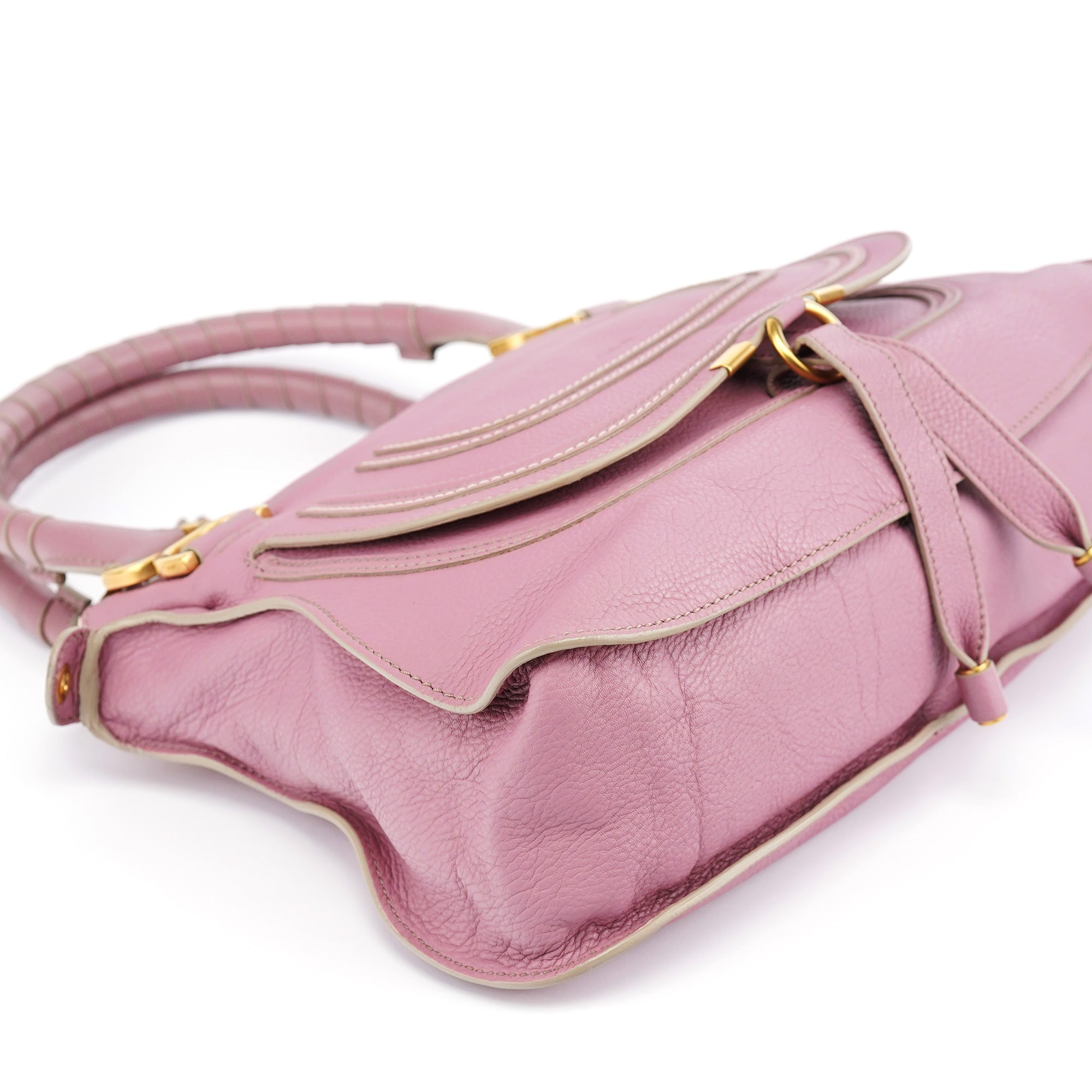 Lilac Leather Marcie 2-Way Bag