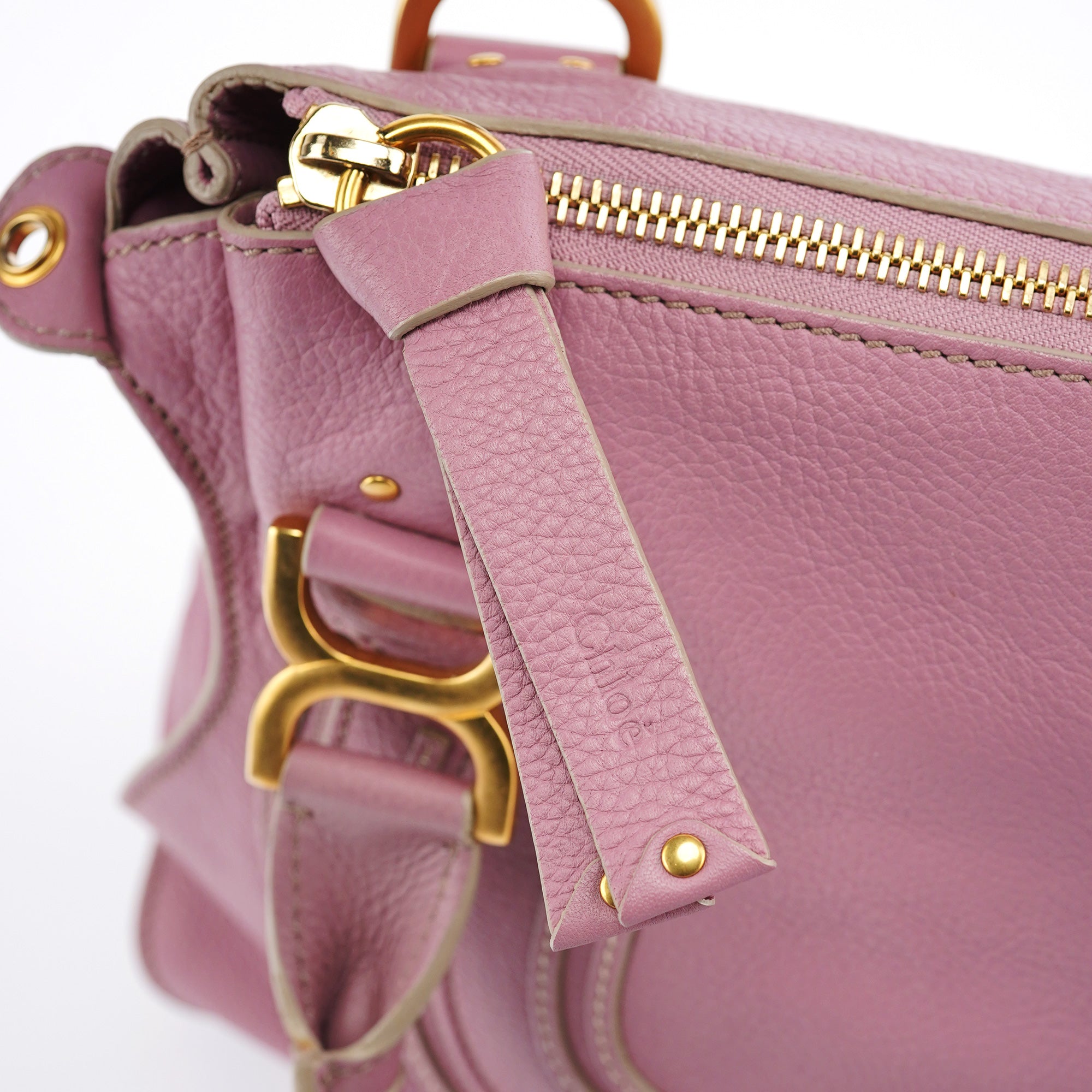 Lilac Leather Marcie 2-Way Bag