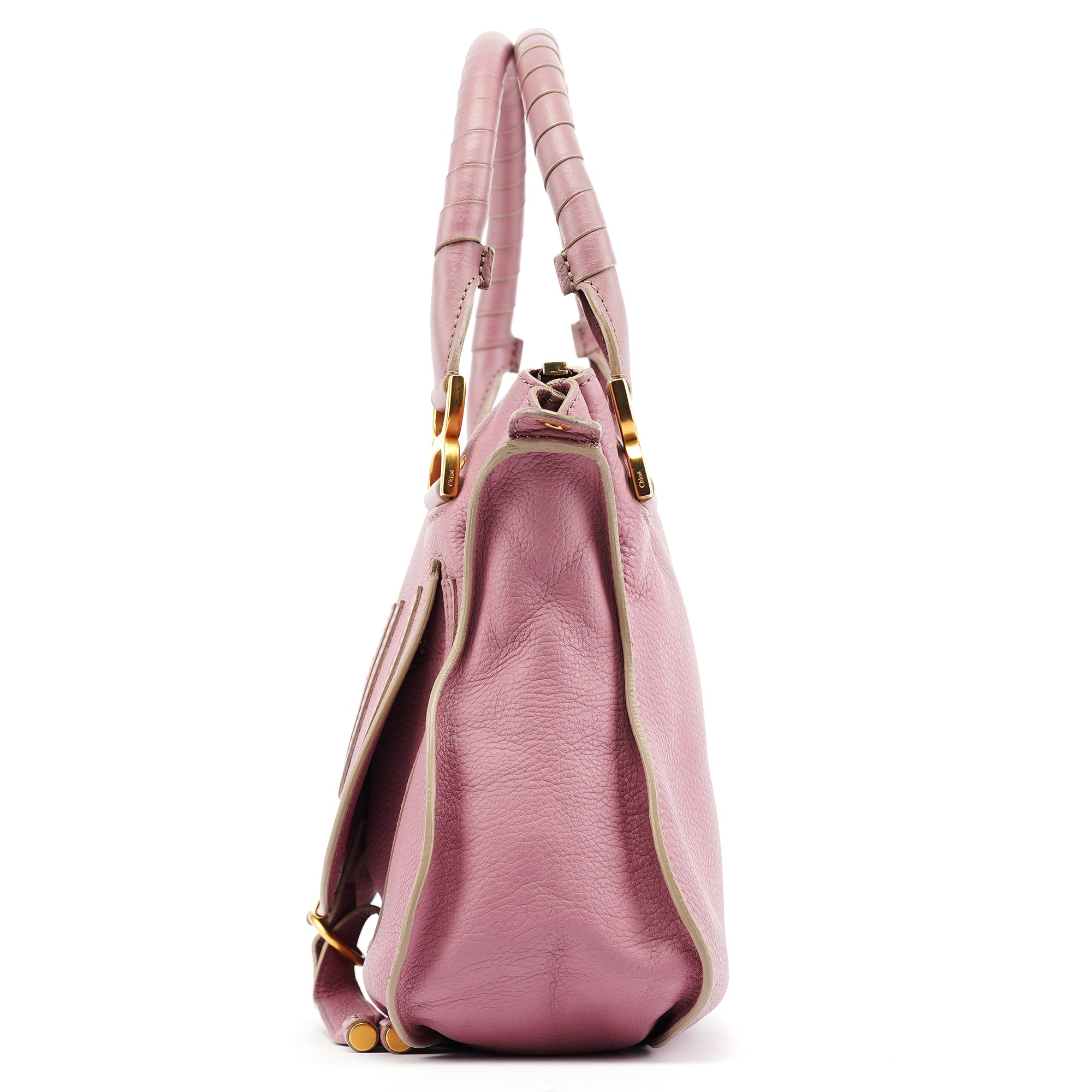 Lilac Leather Marcie 2-Way Bag