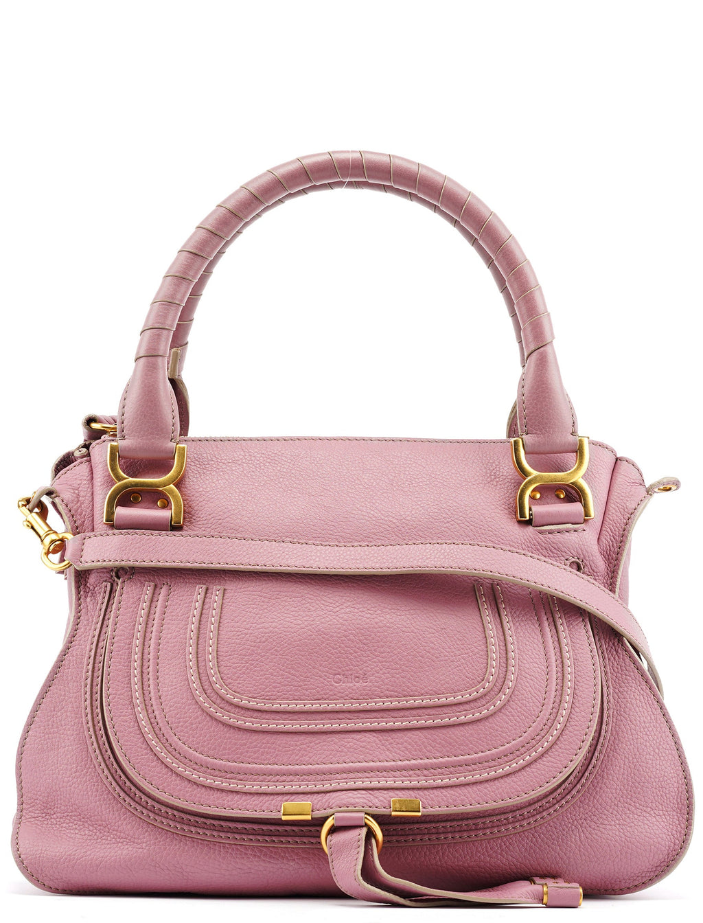 Lilac Leather Marcie 2-Way Bag