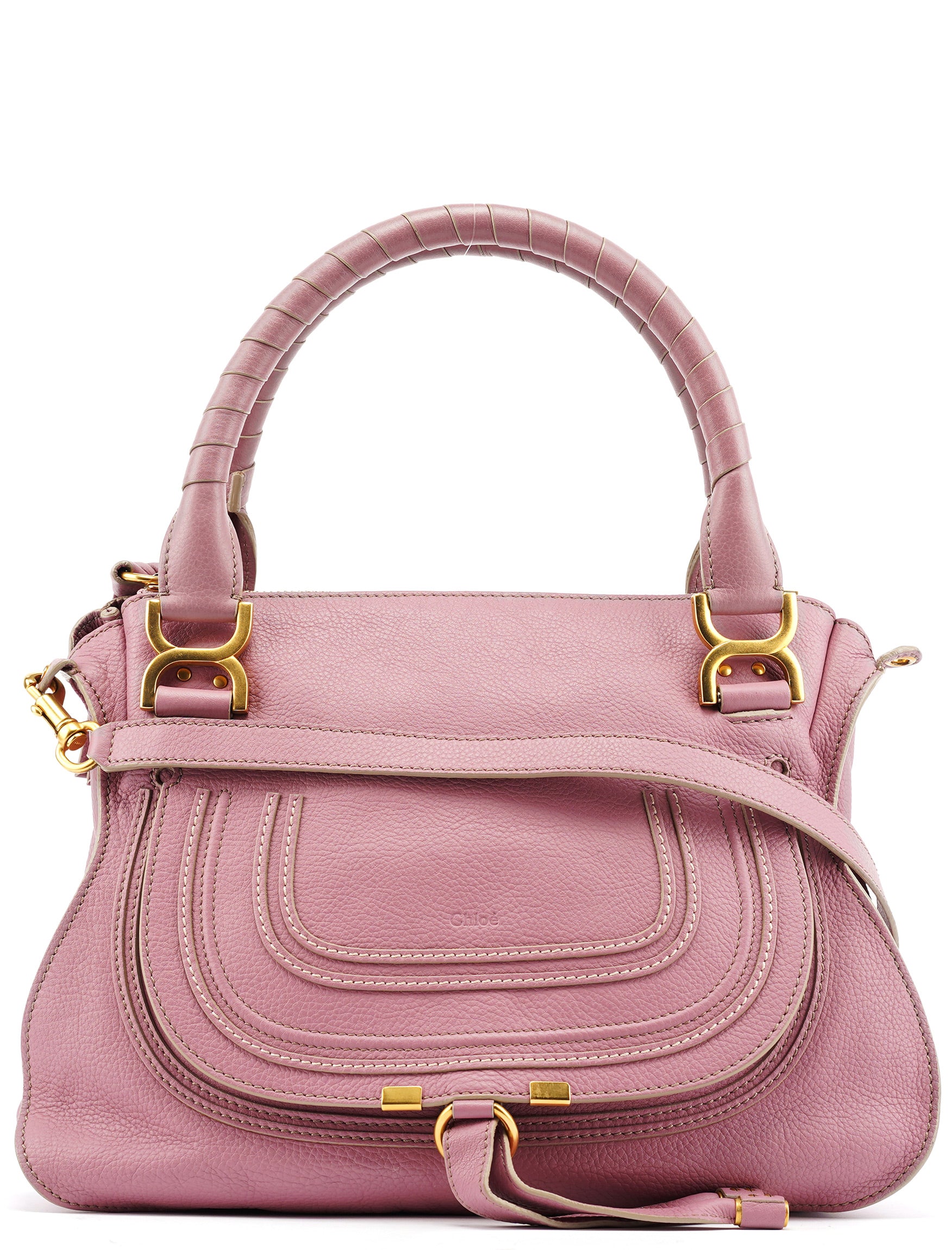Lilac Leather Marcie 2-Way Bag