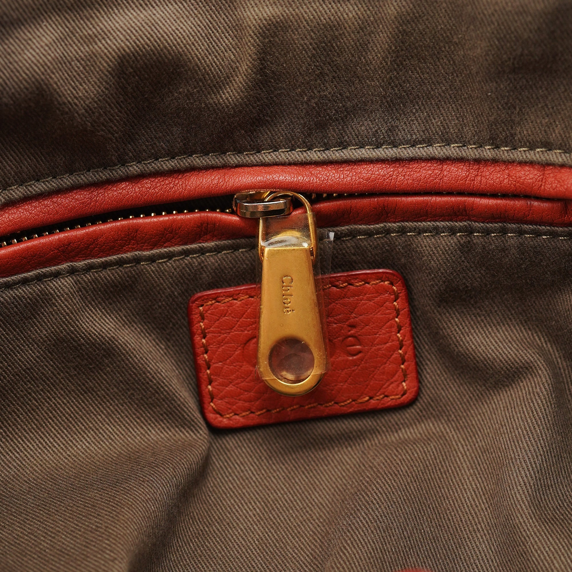 Maple Red Leather Marcie 2-Way Bag