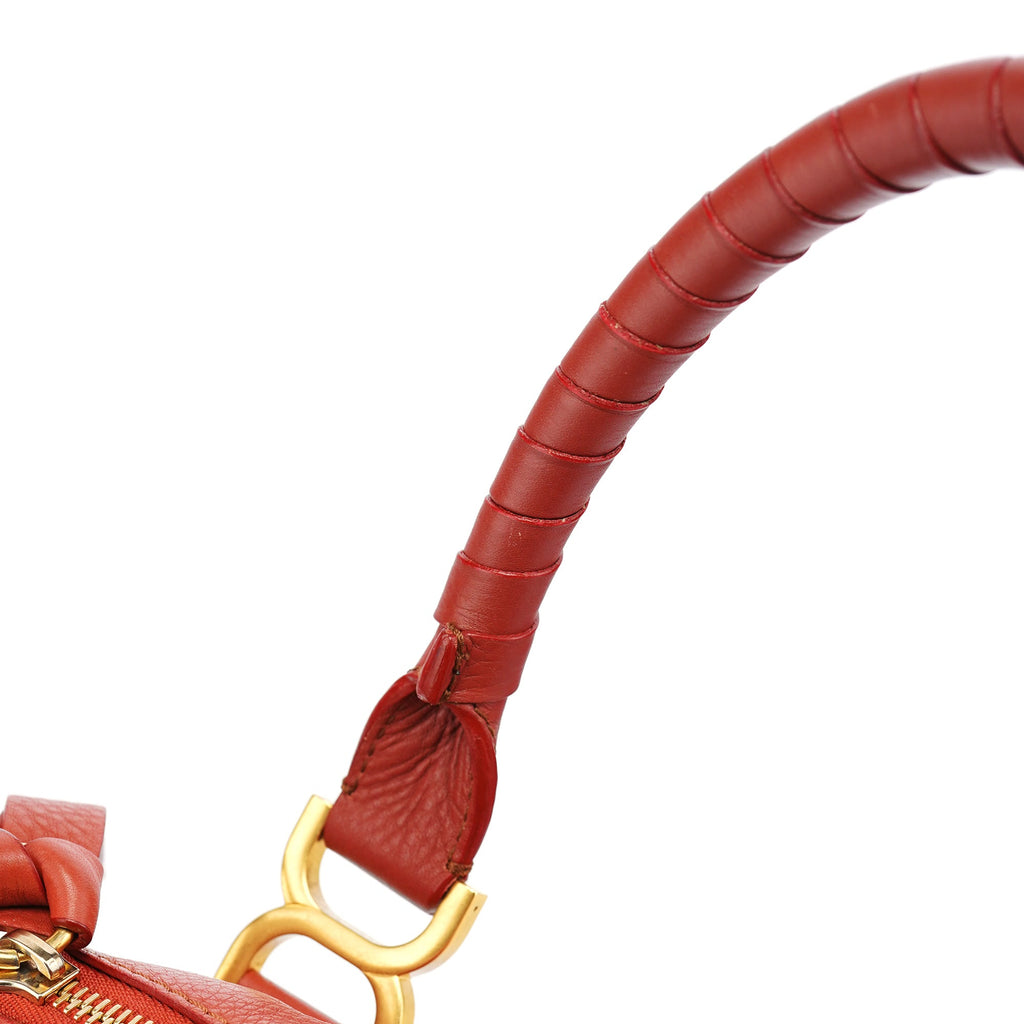 Maple Red Leather Marcie 2-Way Bag