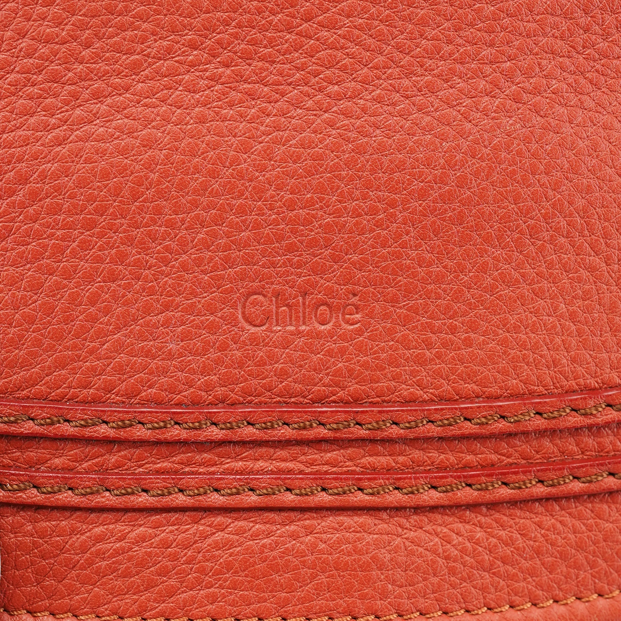 Maple Red Leather Marcie 2-Way Bag