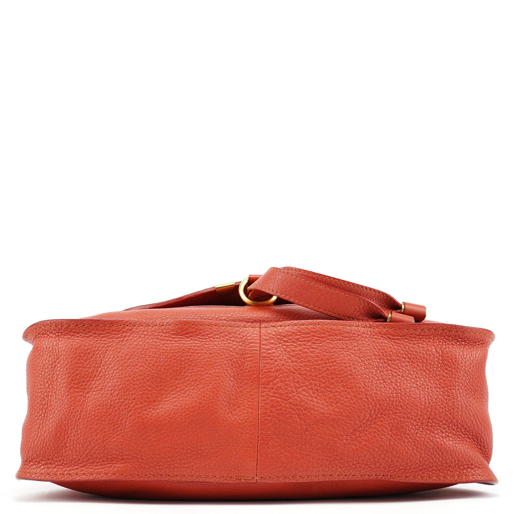 Maple Red Leather Marcie 2-Way Bag