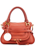 Maple Red Leather Marcie 2-Way Bag