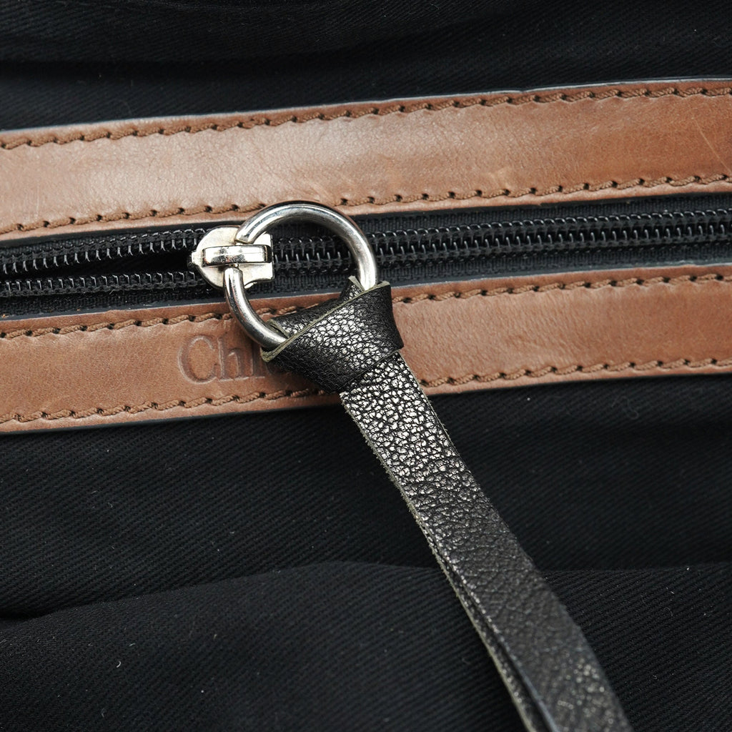 Metallic Leather Kerala Tote Bag