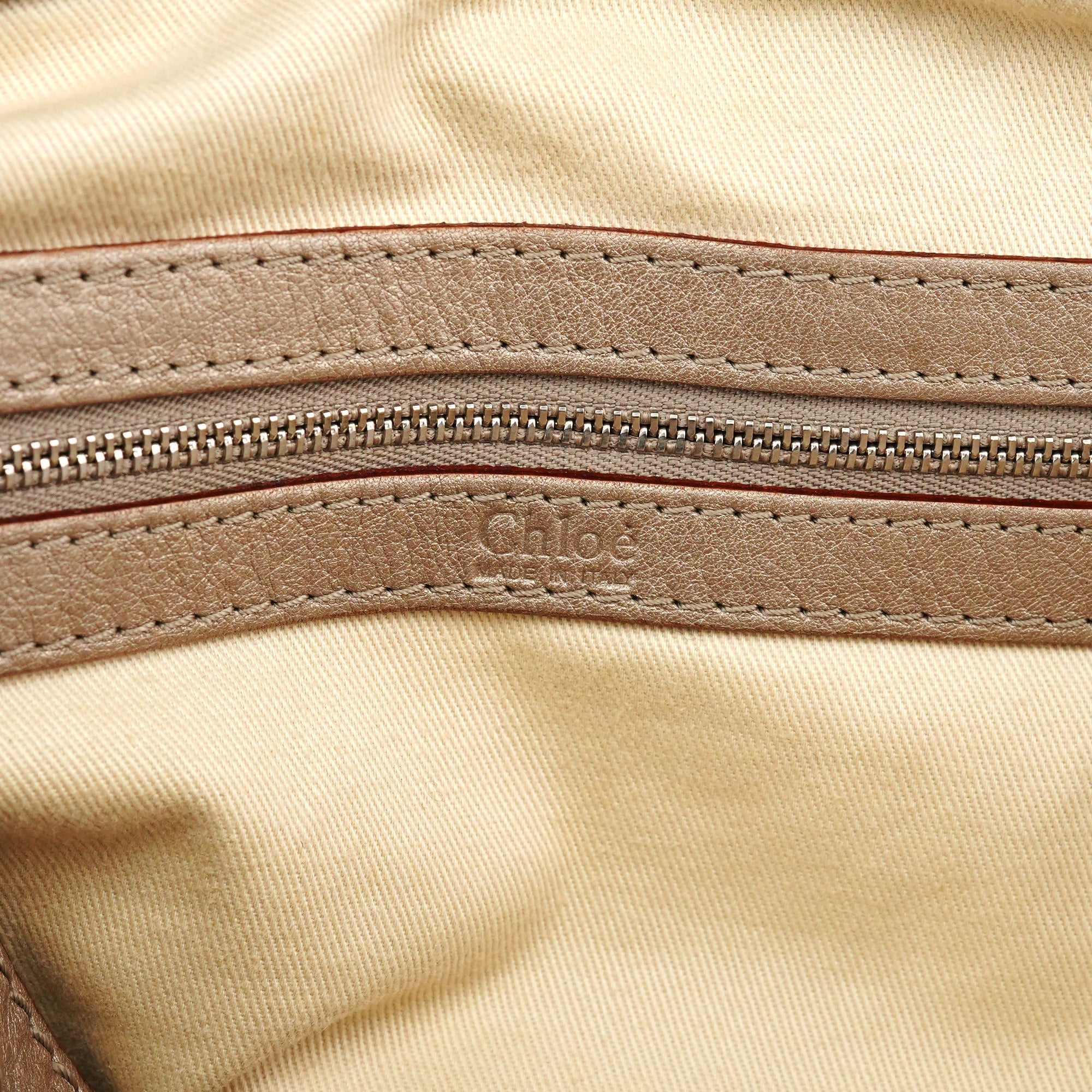 Metallic Leather Tracy Tote Bag