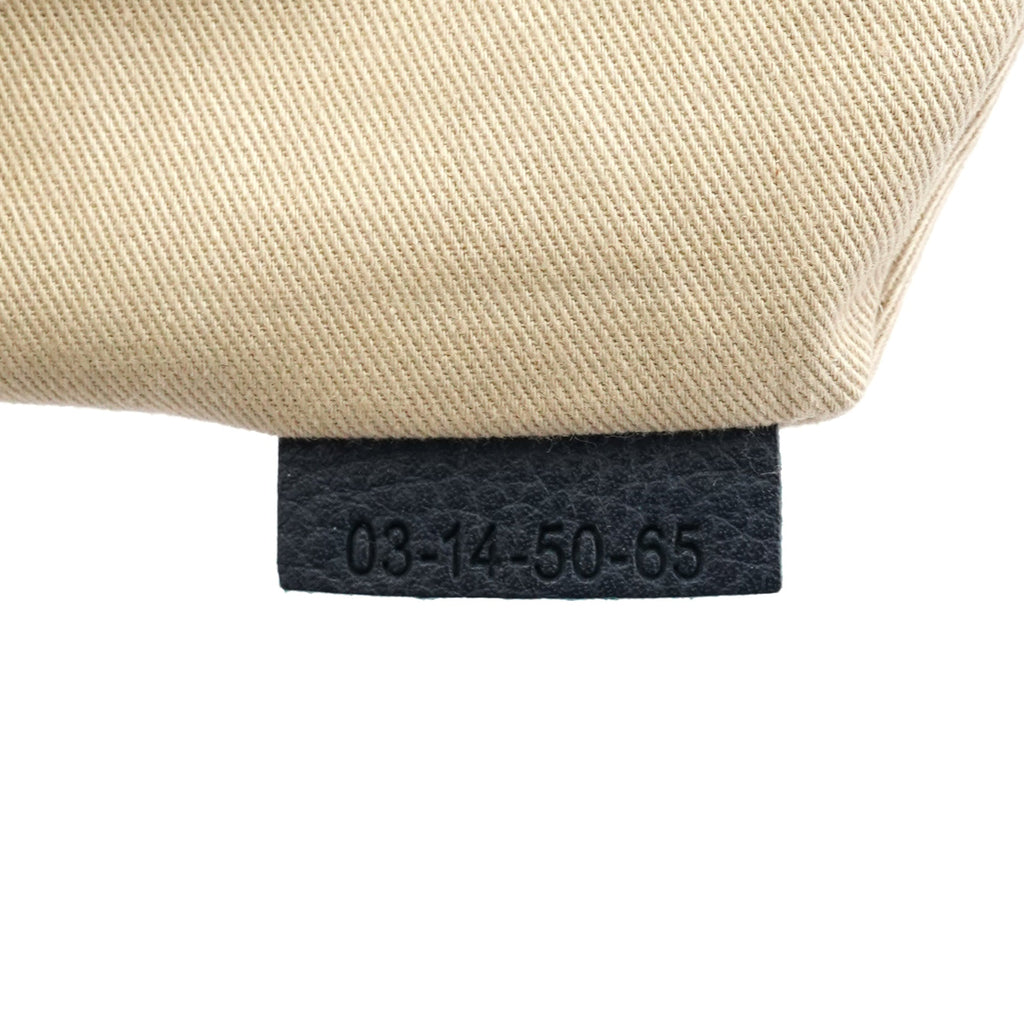 Navy Leather Paraty 2-Way Bag