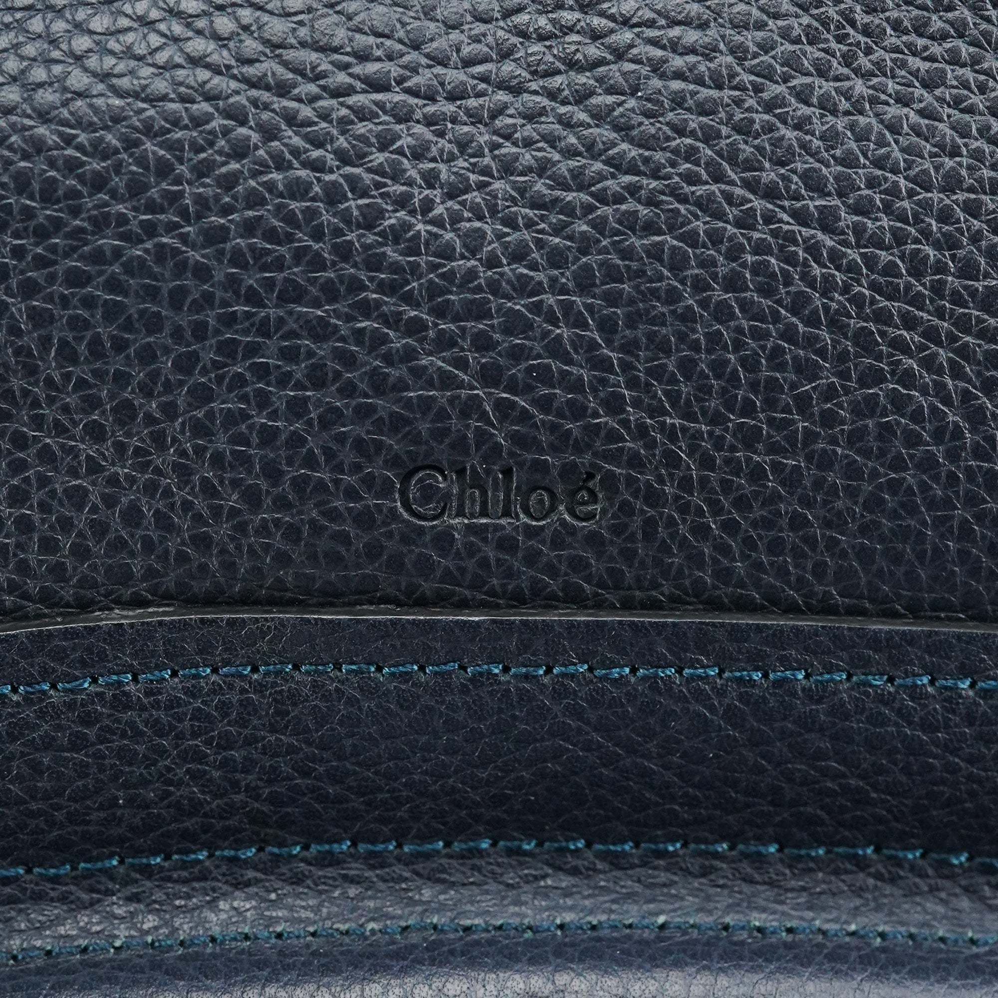 Navy Leather Paraty 2-Way Bag