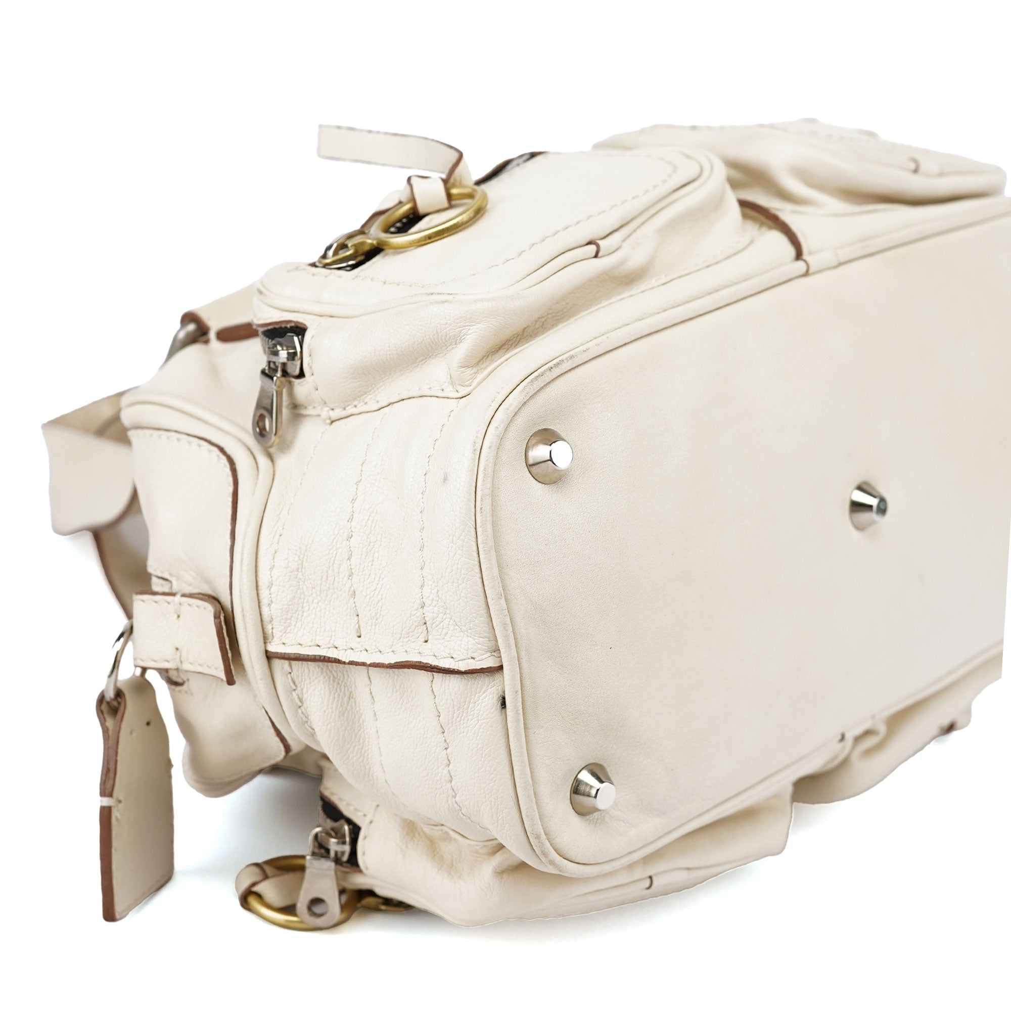 Off-White Lambskin Betty Shoulder Bag