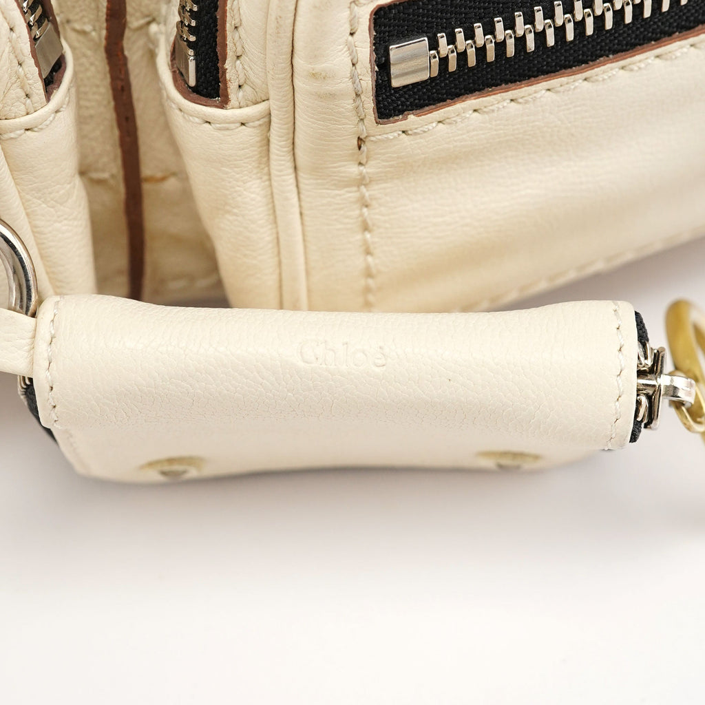 Off-White Lambskin Betty Shoulder Bag
