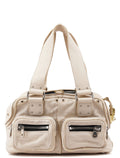 Off-White Leather Betty Tote Bag