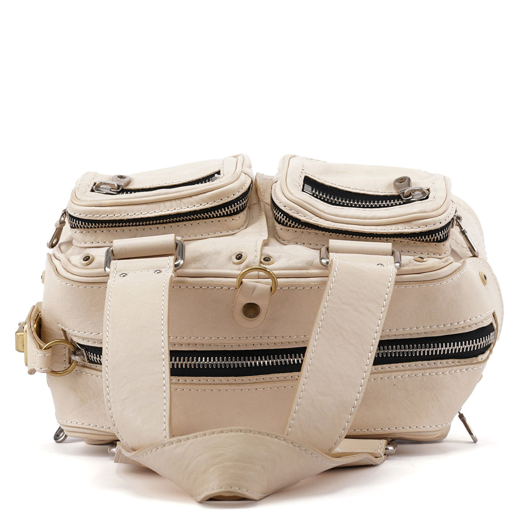 Off-White Leather Betty Tote Bag