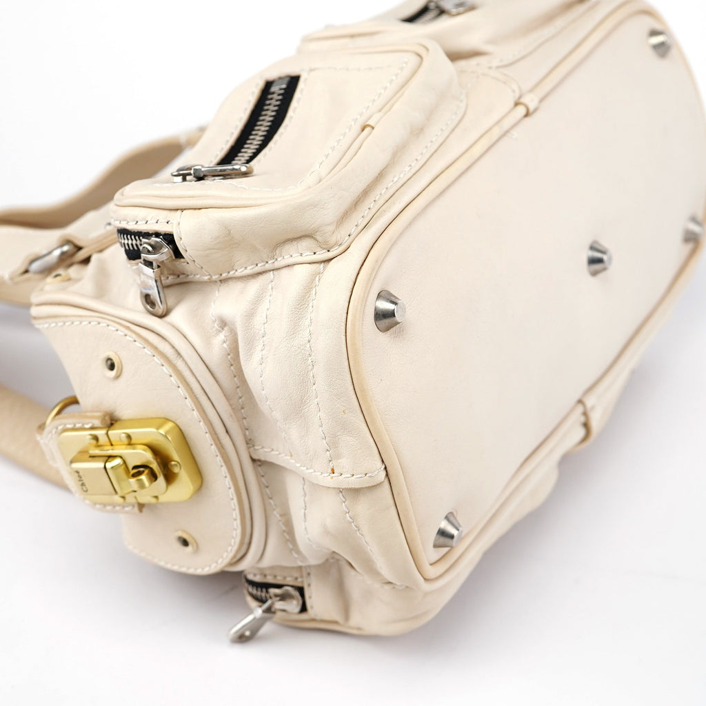 Off-White Leather Betty Tote Bag