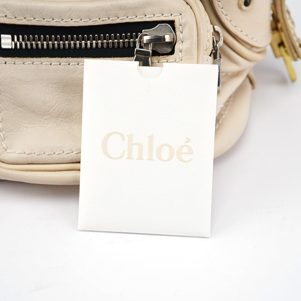 Off-White Leather Betty Tote Bag