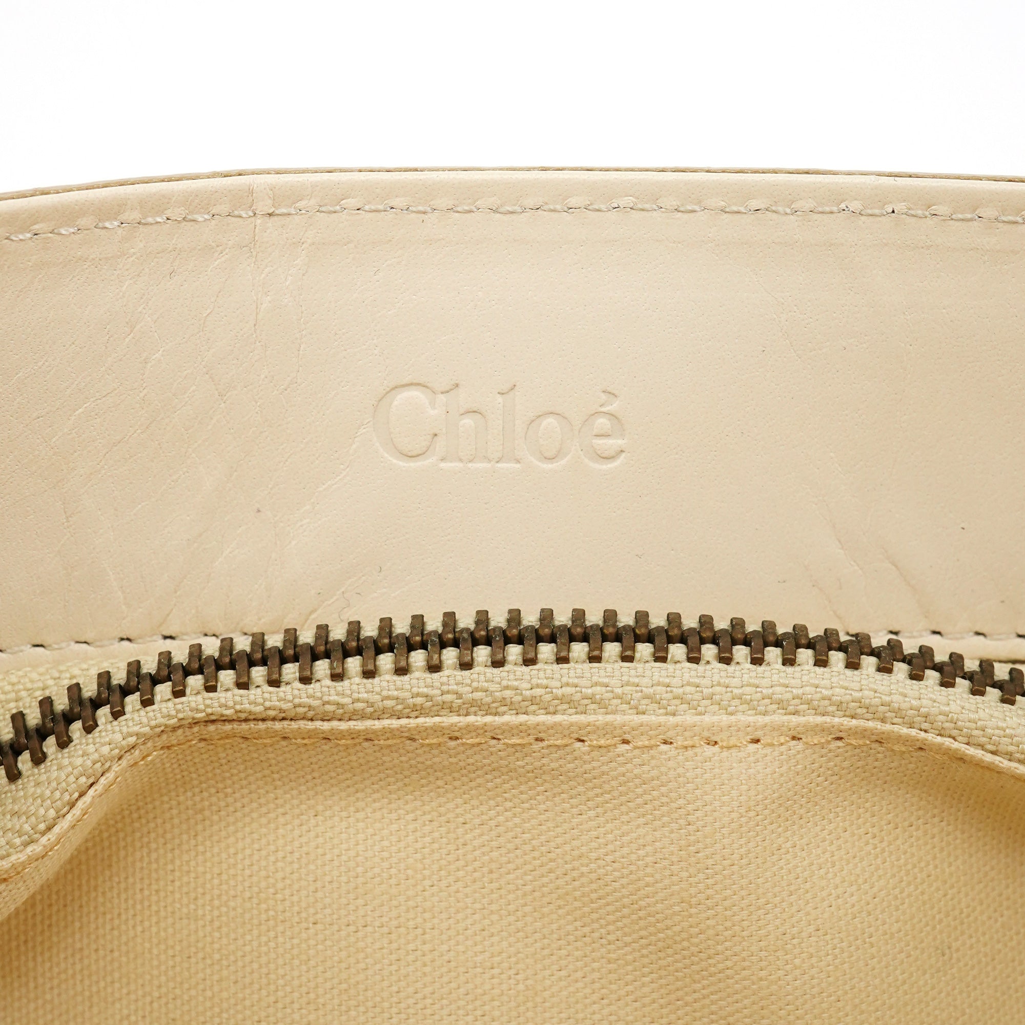 Off White Leather Flap Shoulder Bag