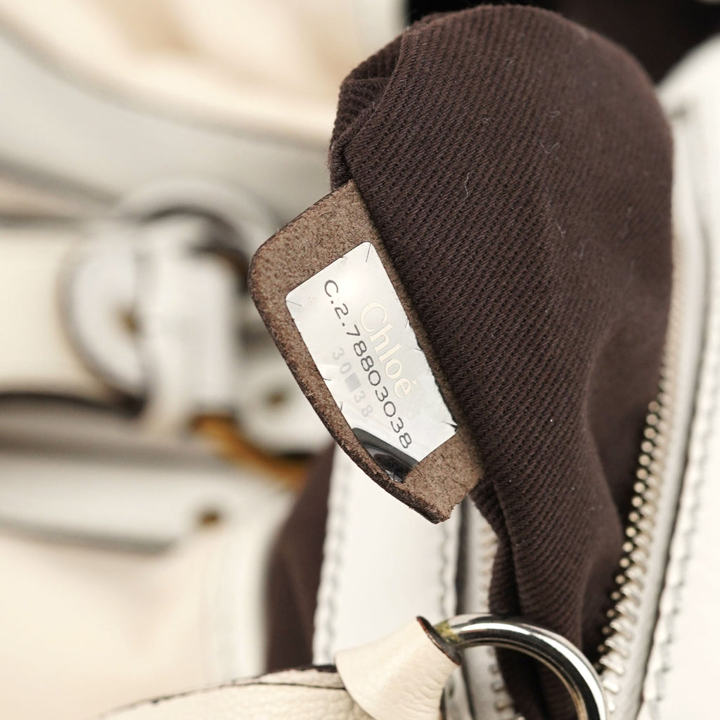 Off-White Leather Kerala Shoulder Bag