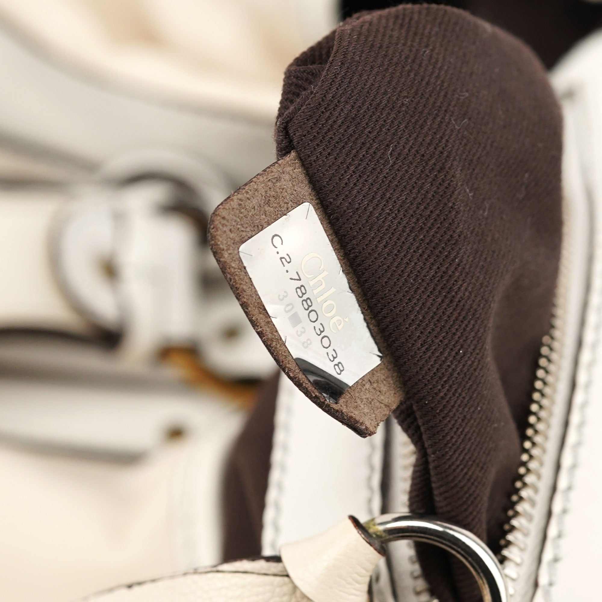 Off-White Leather Kerala Shoulder Bag