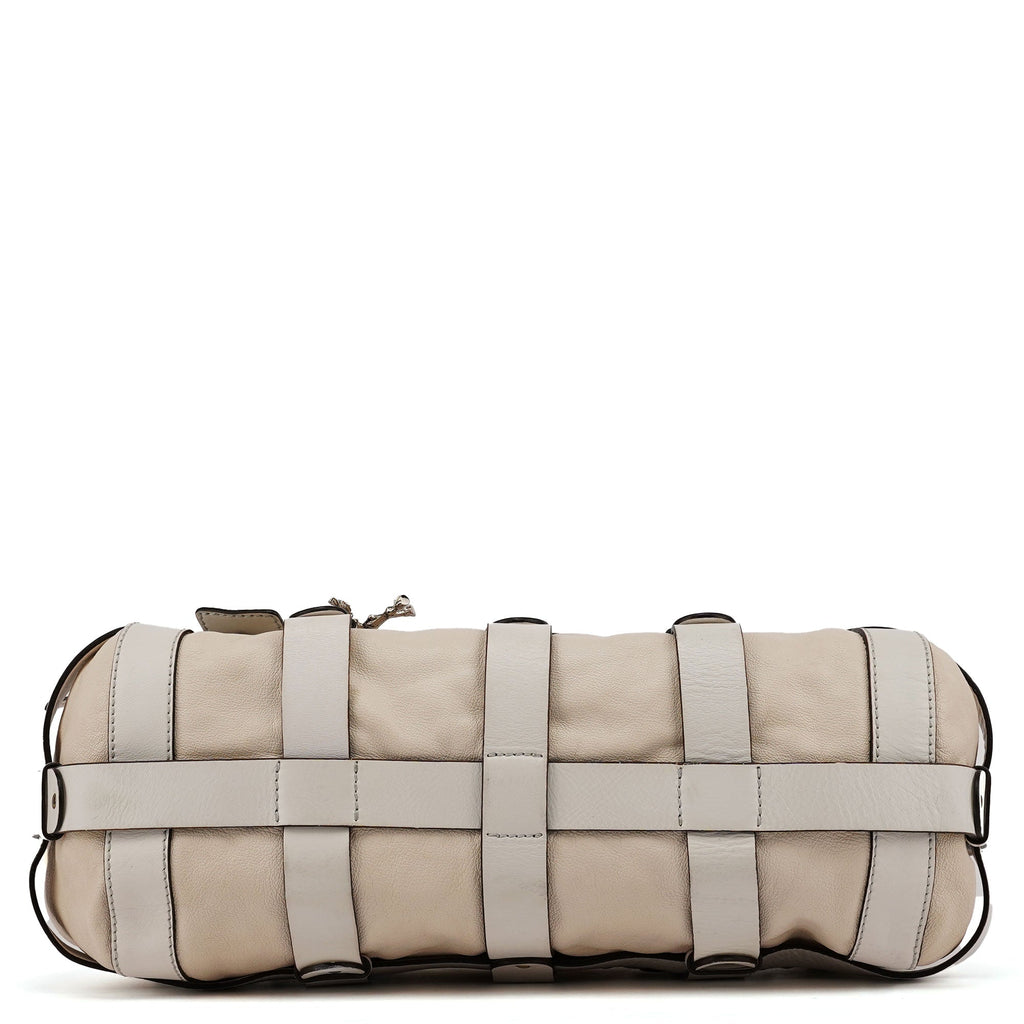 Off-White Leather Kerala Shoulder Bag