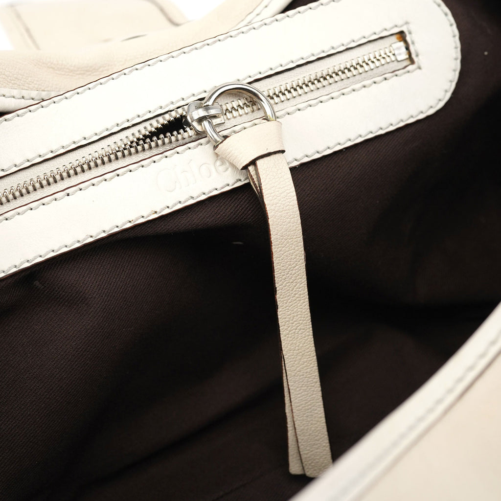 Off-White Leather Kerala Shoulder Bag