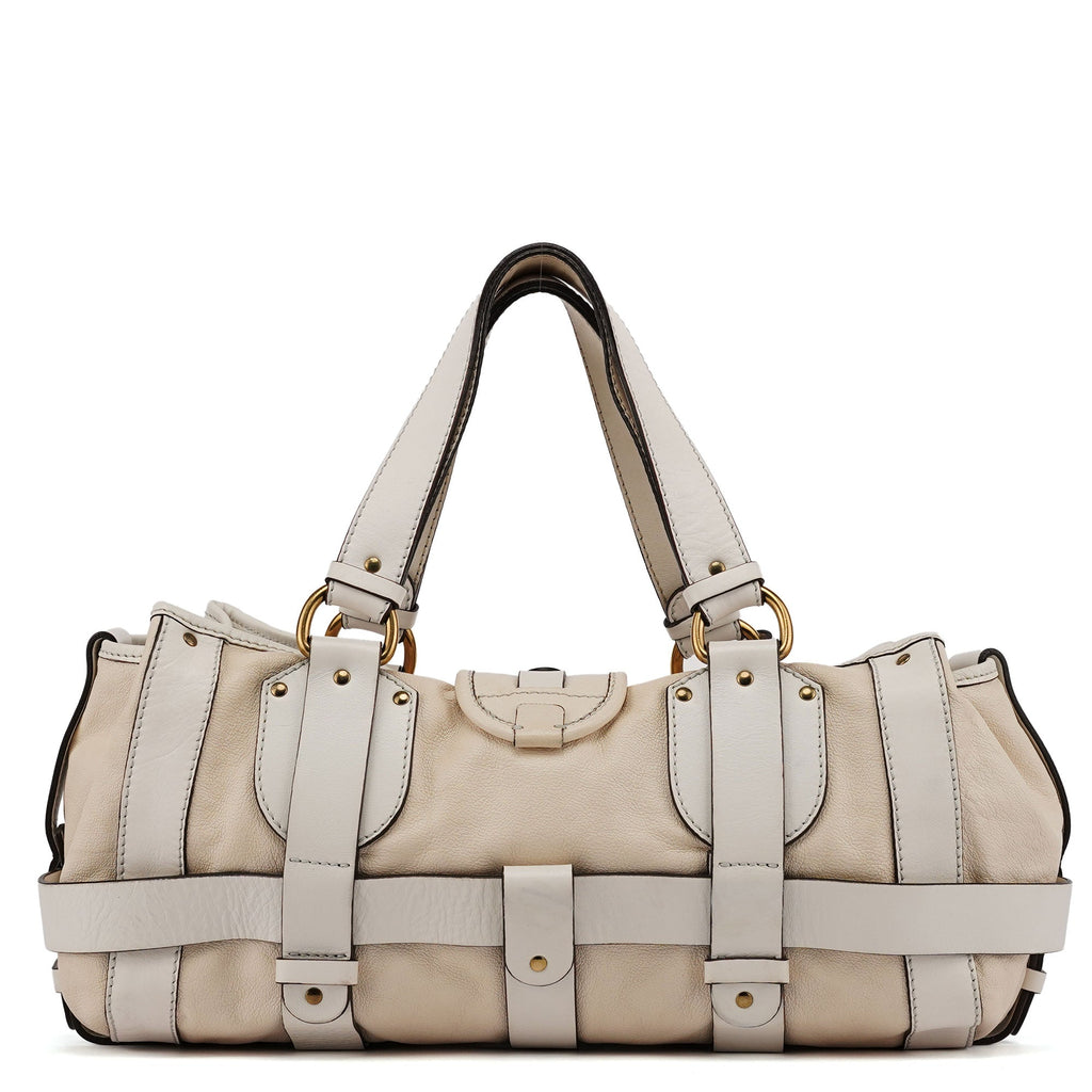Off-White Leather Kerala Shoulder Bag
