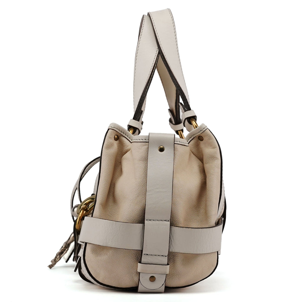 Off-White Leather Kerala Shoulder Bag