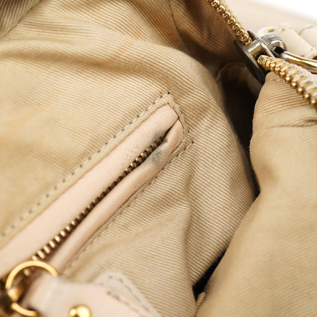 Off-White Leather Paraty 2-Way Shoulder Bag