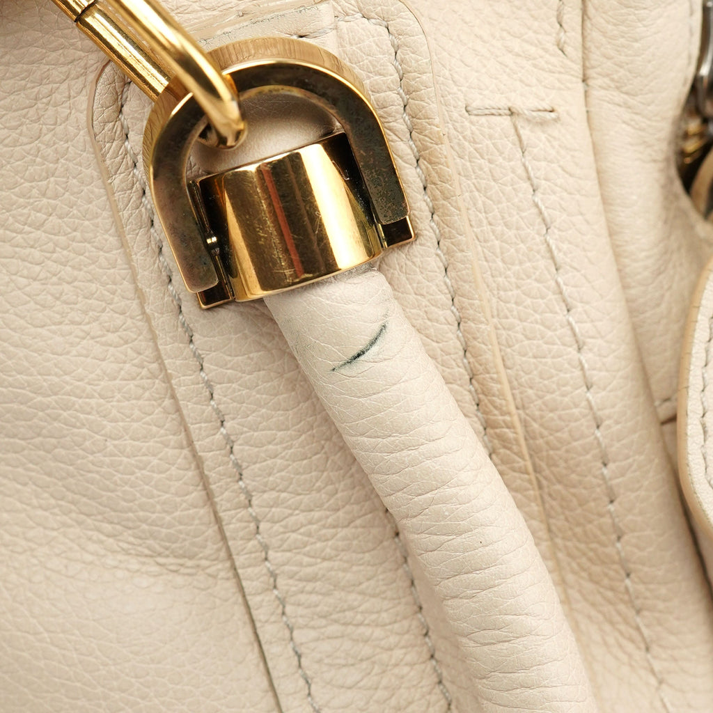 Off-White Leather Paraty 2-Way Shoulder Bag