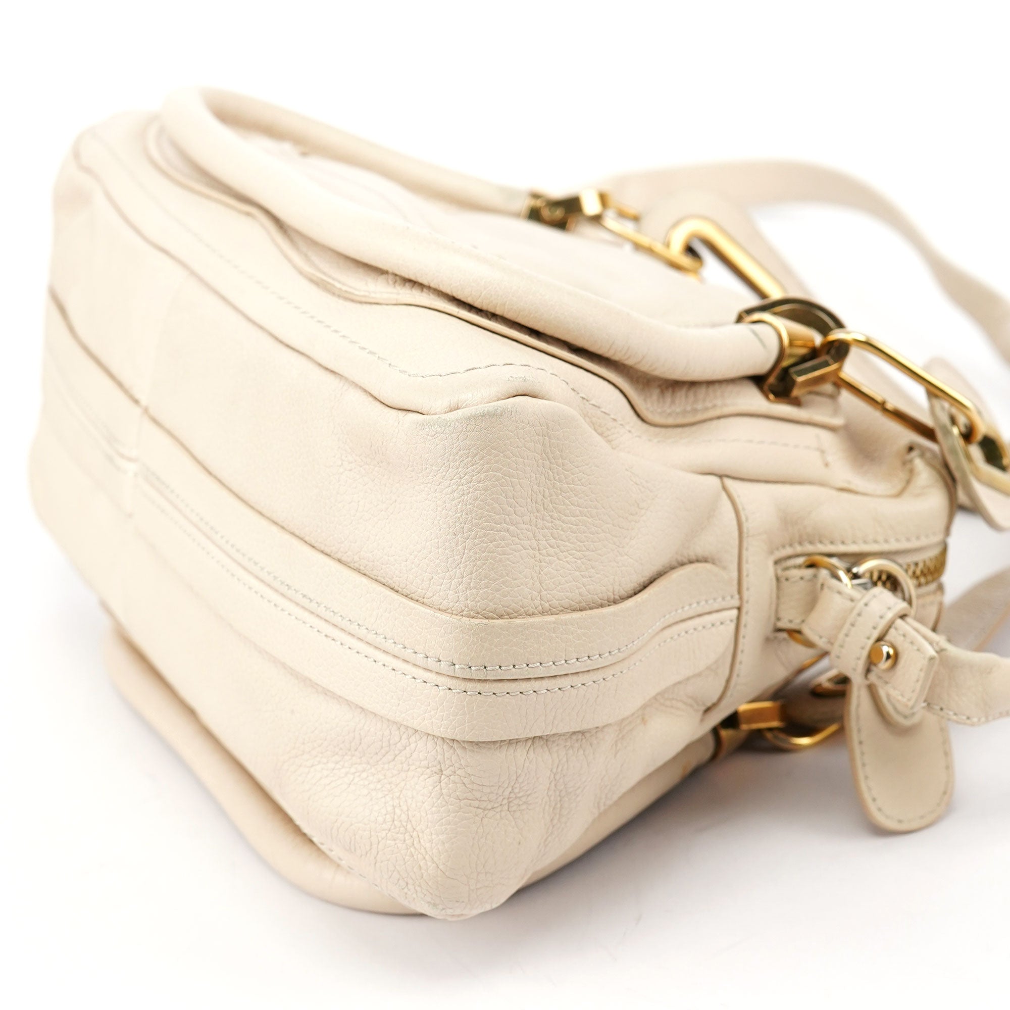Off-White Leather Paraty 2-Way Shoulder Bag